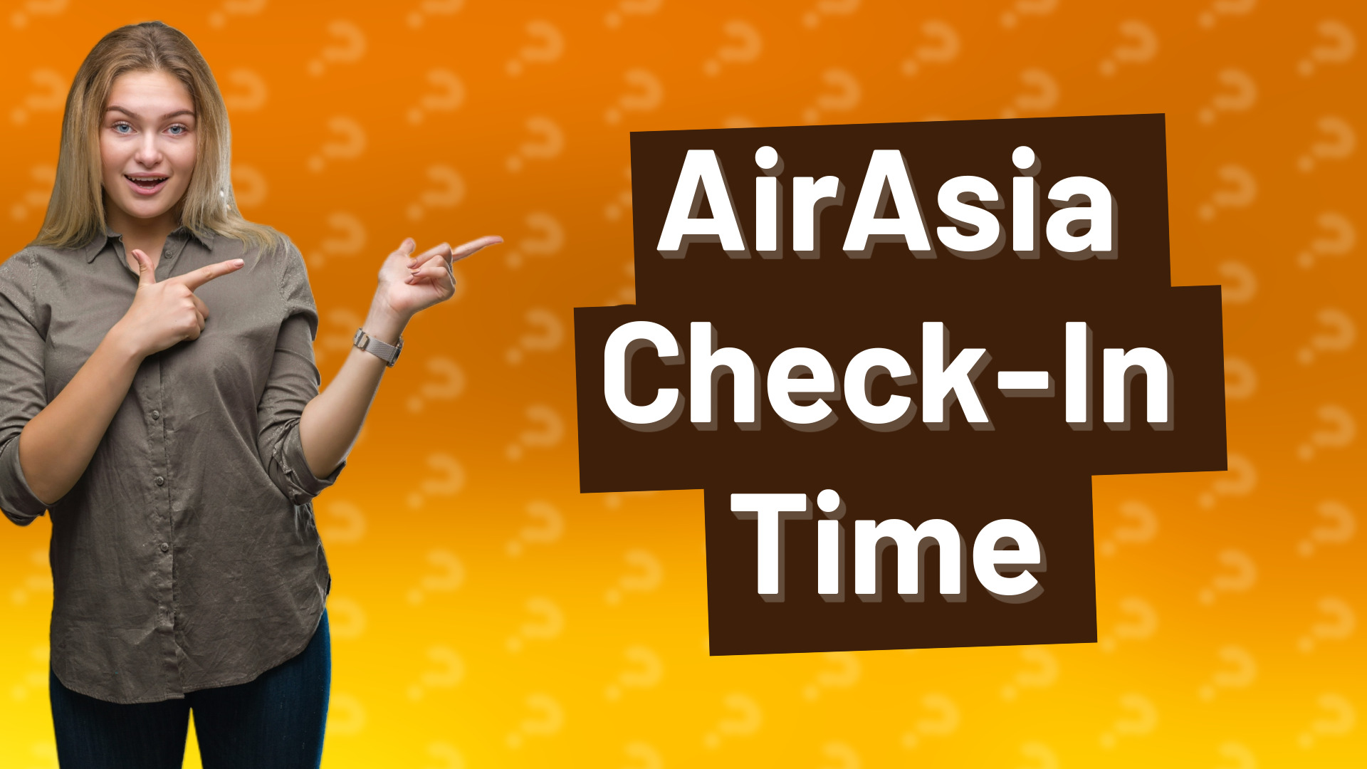 AirAsia Check-In Time