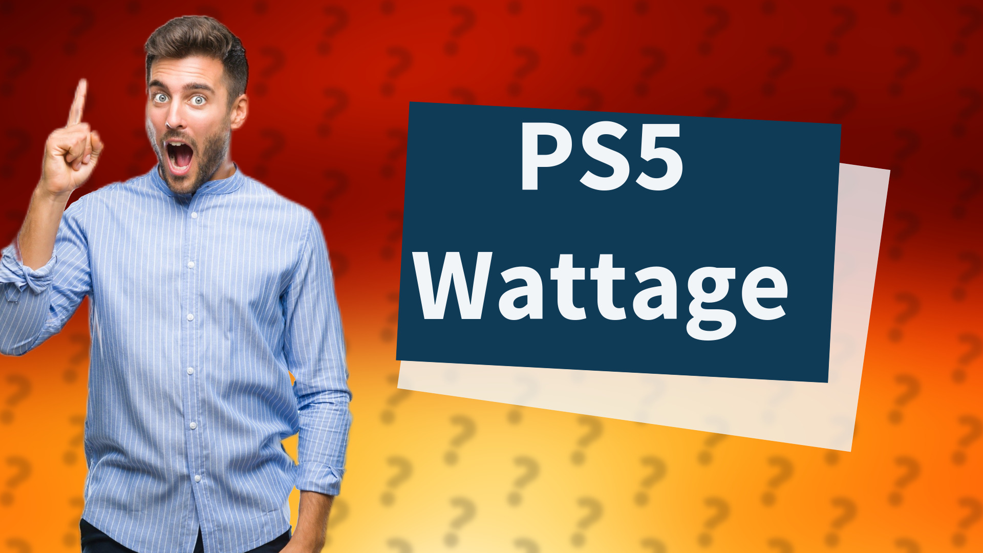 PS5 Wattage