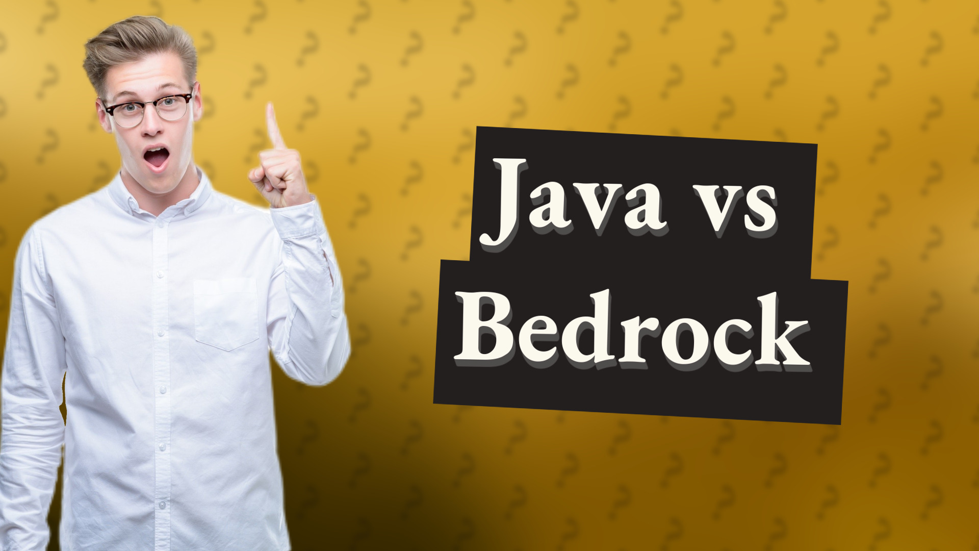 Java vs Bedrock