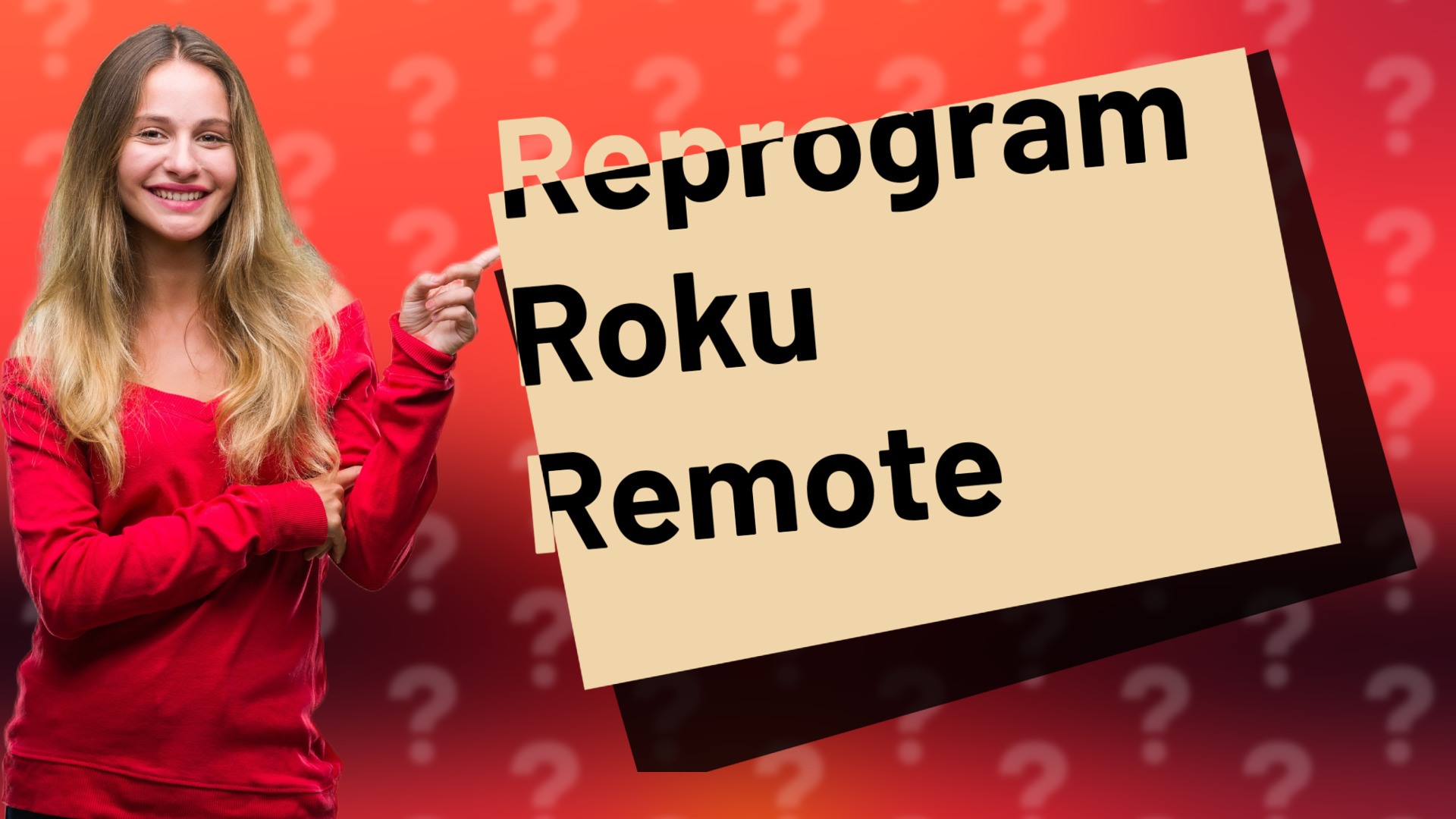 Reprogram Roku Remote