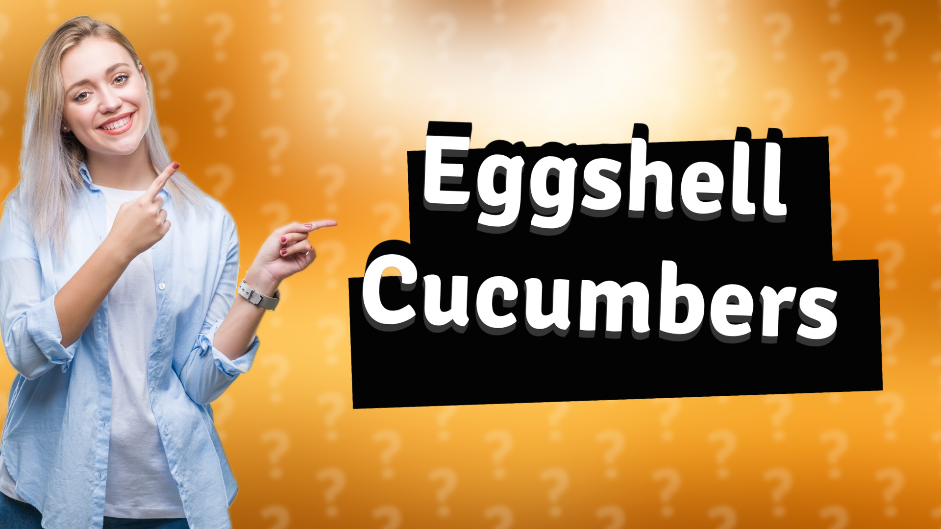 Eggshell Cucumbers
