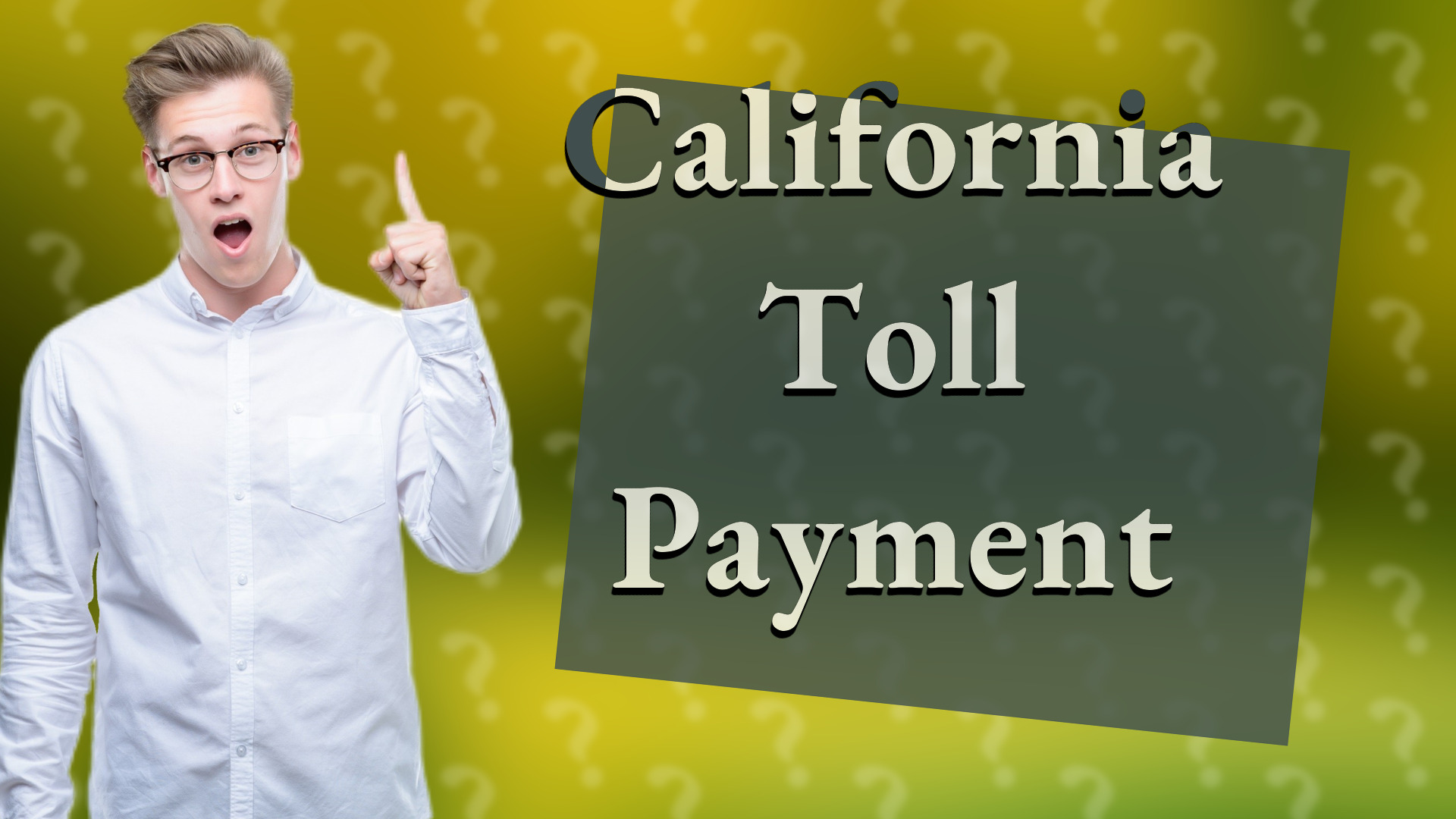 California Toll Payment