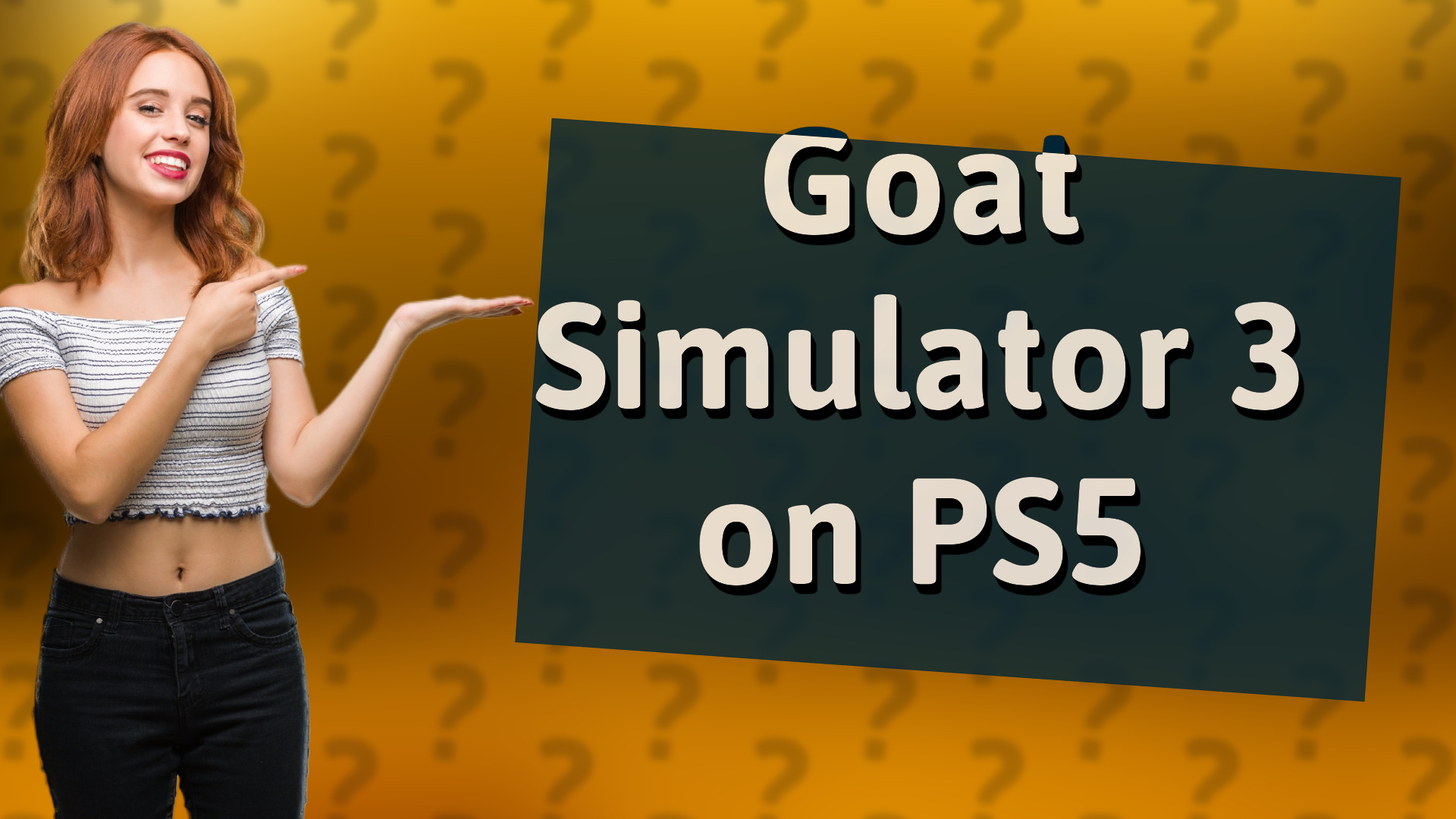 Goat Simulator 3 on PS5