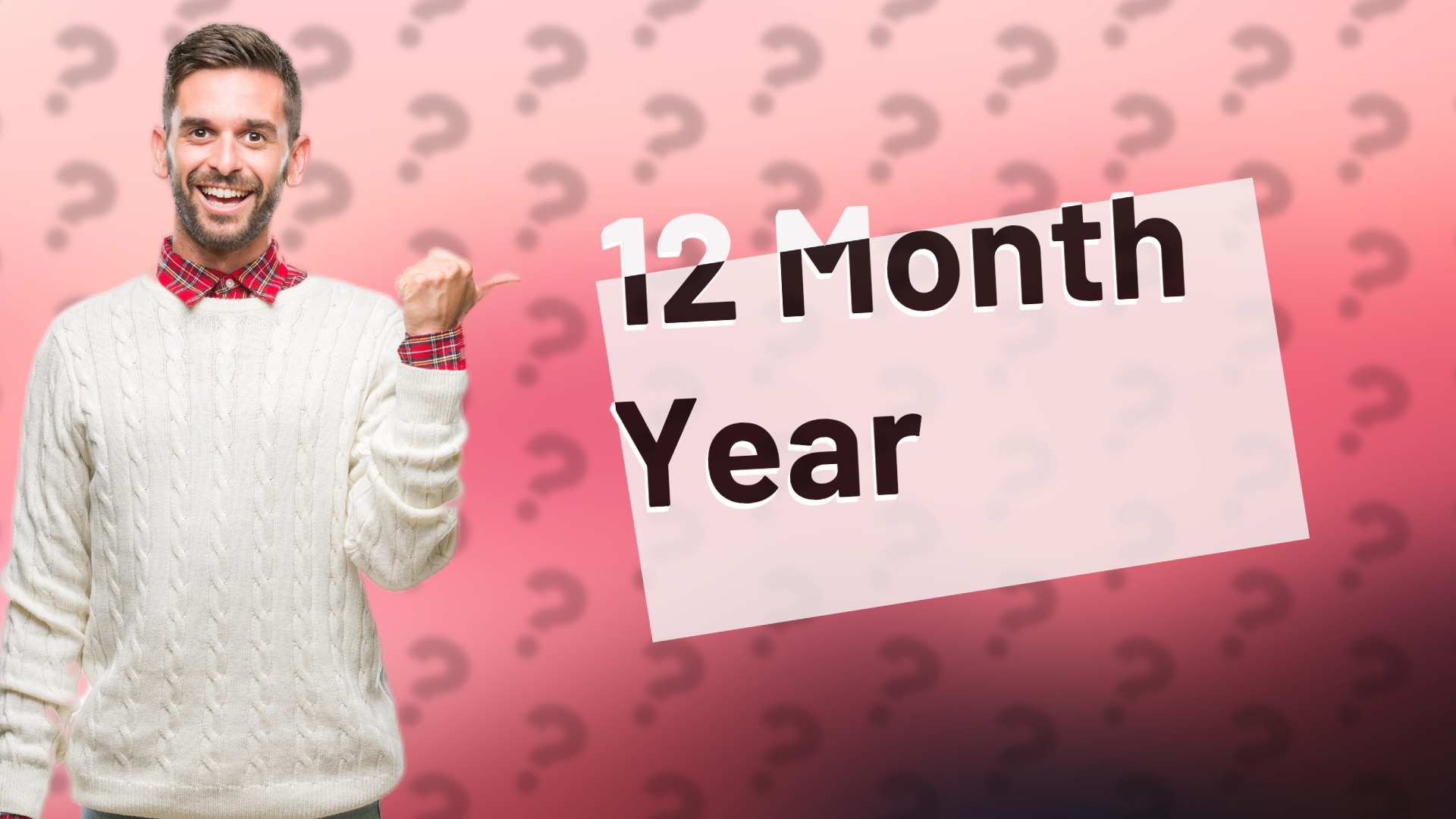 12 Month Year