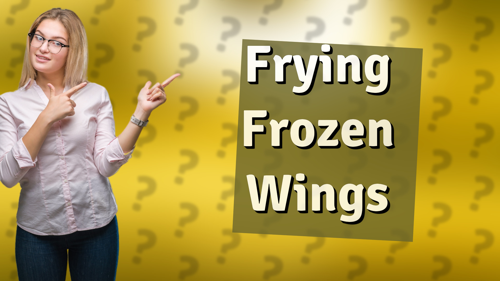 Frying Frozen Wings
