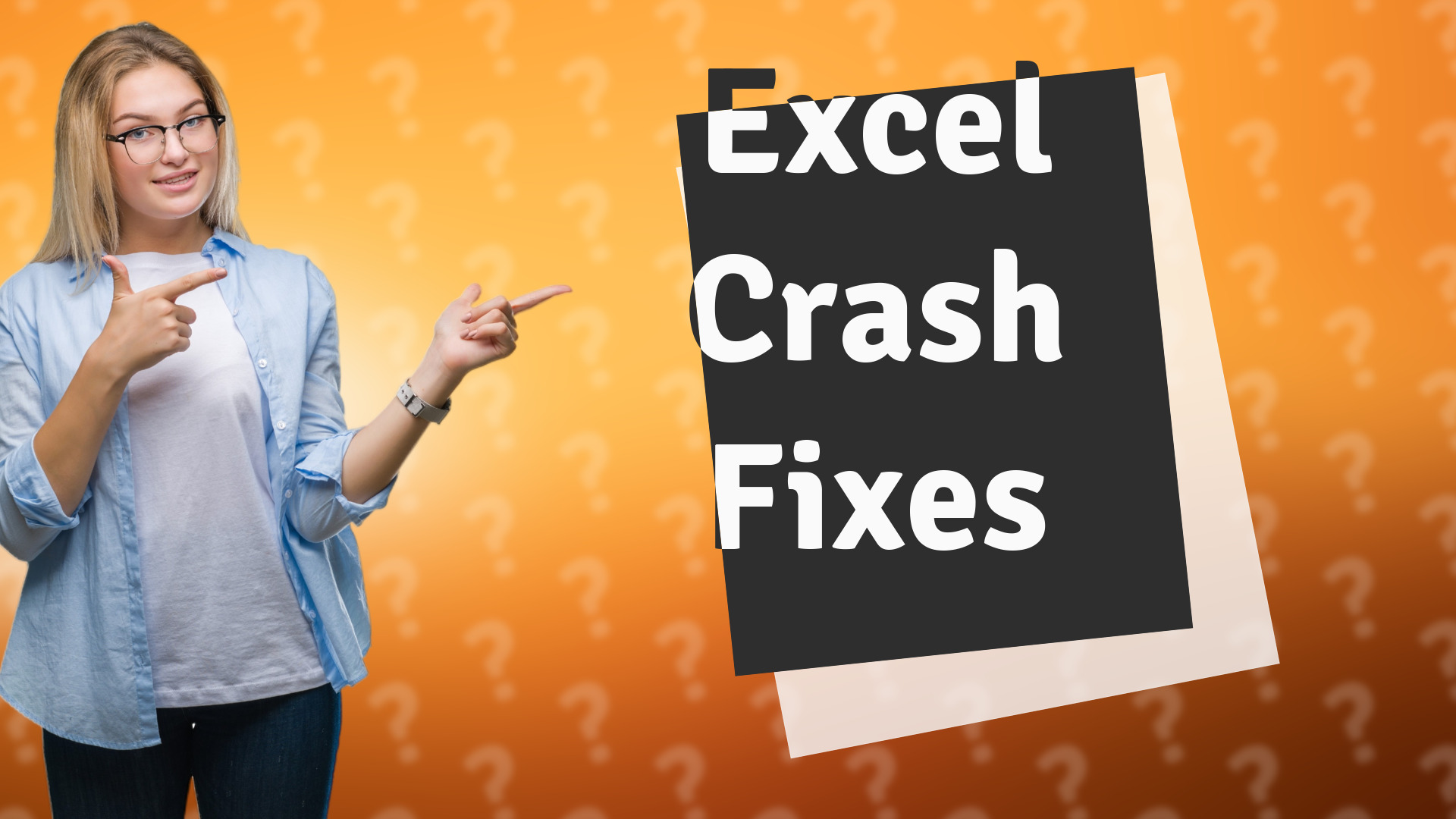Excel Crash Fixes