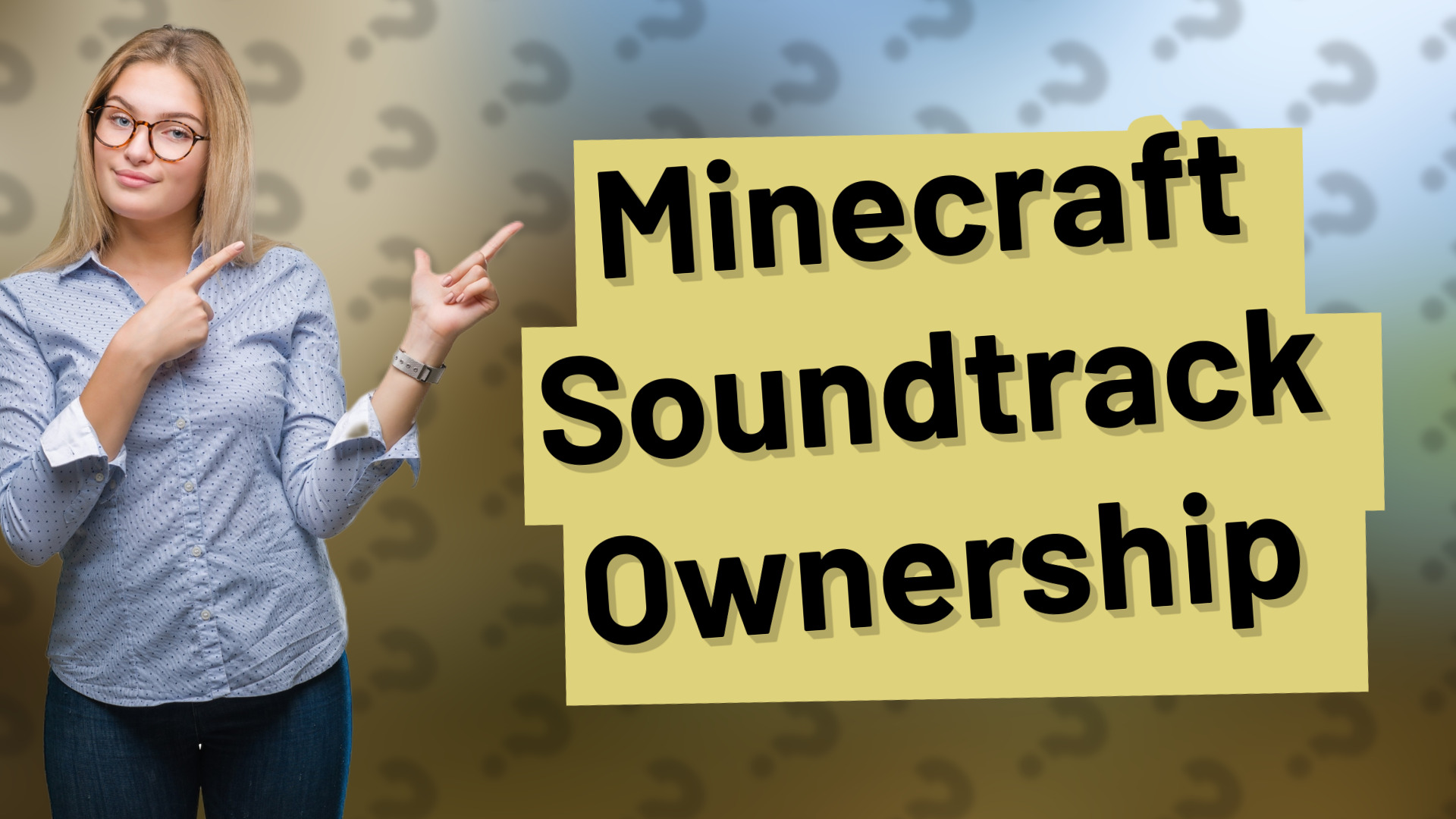 Minecraft Soundtrack Ownership