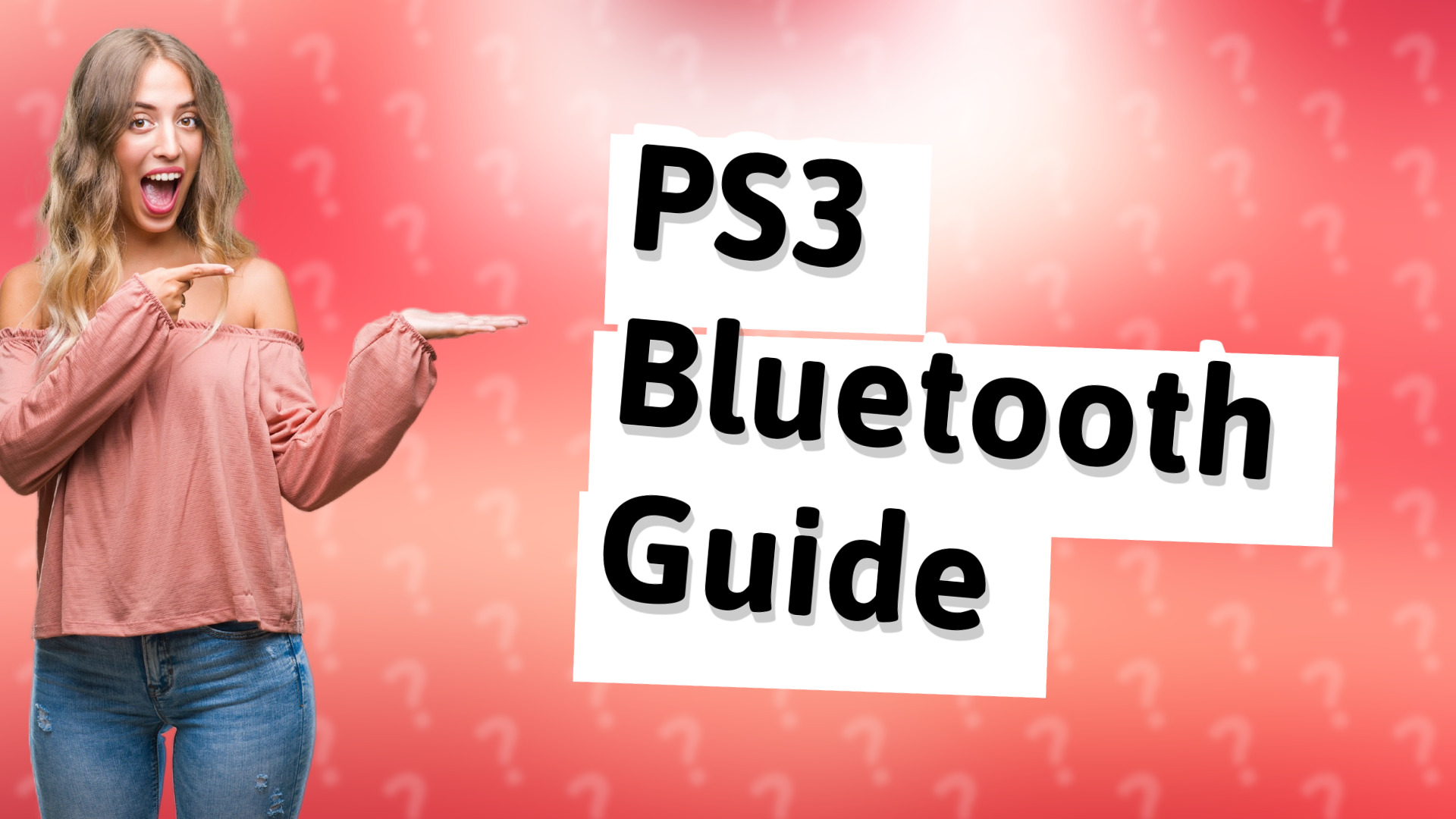 PS3 Bluetooth Guide