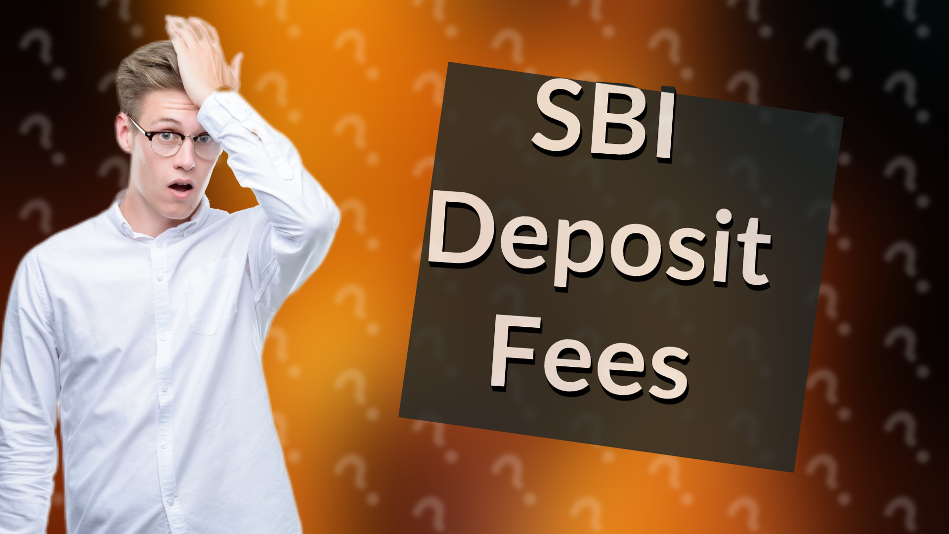SBI Deposit Fees