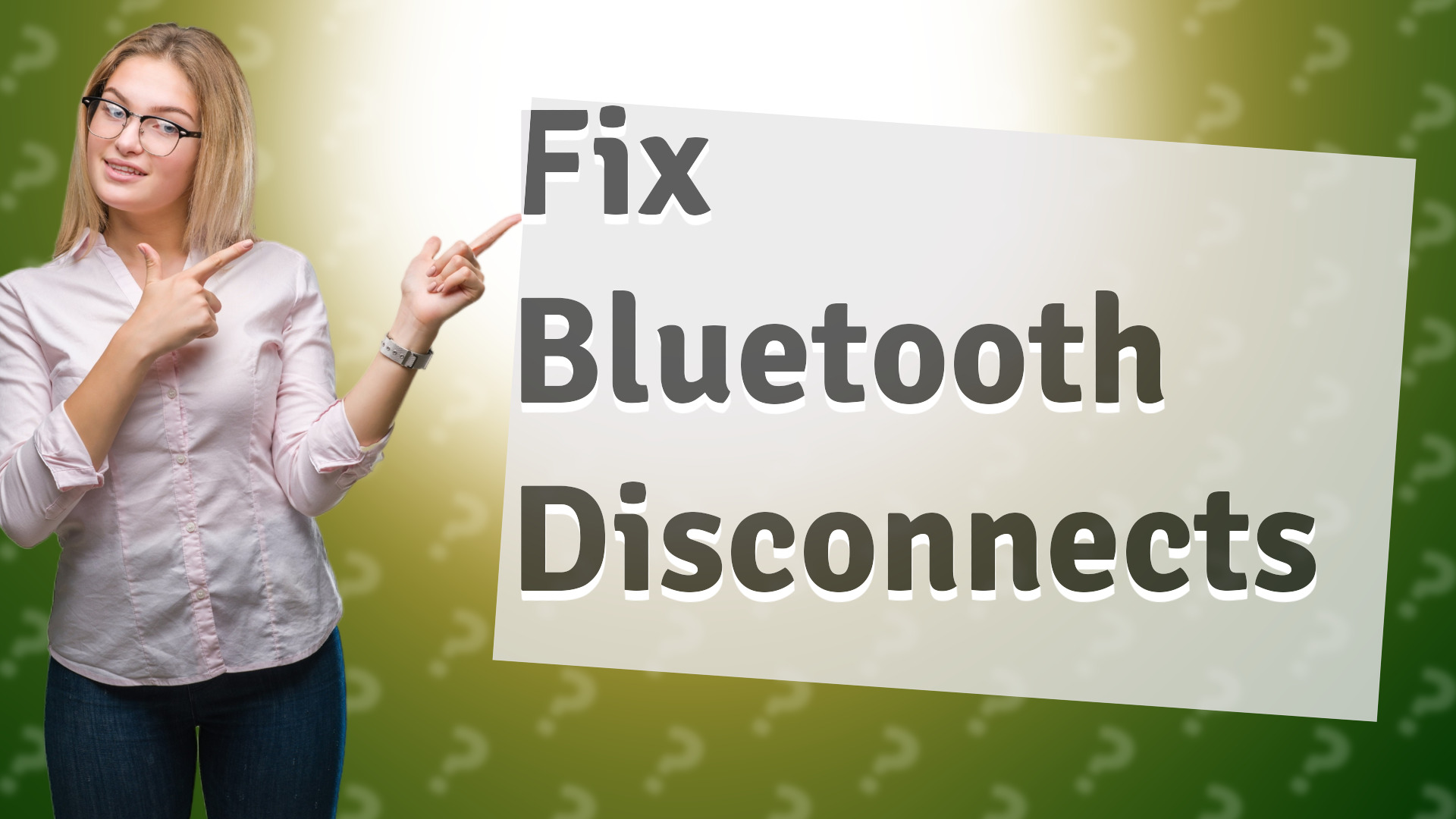 Fix Bluetooth Disconnects
