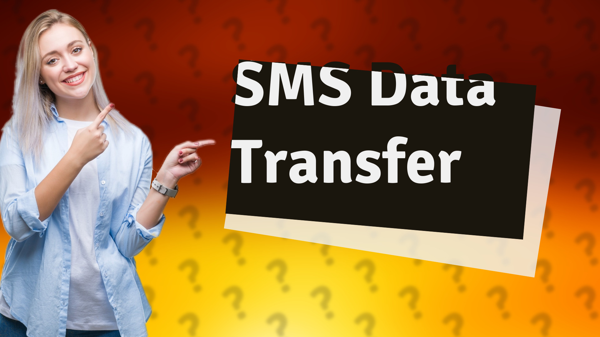 SMS Data Transfer
