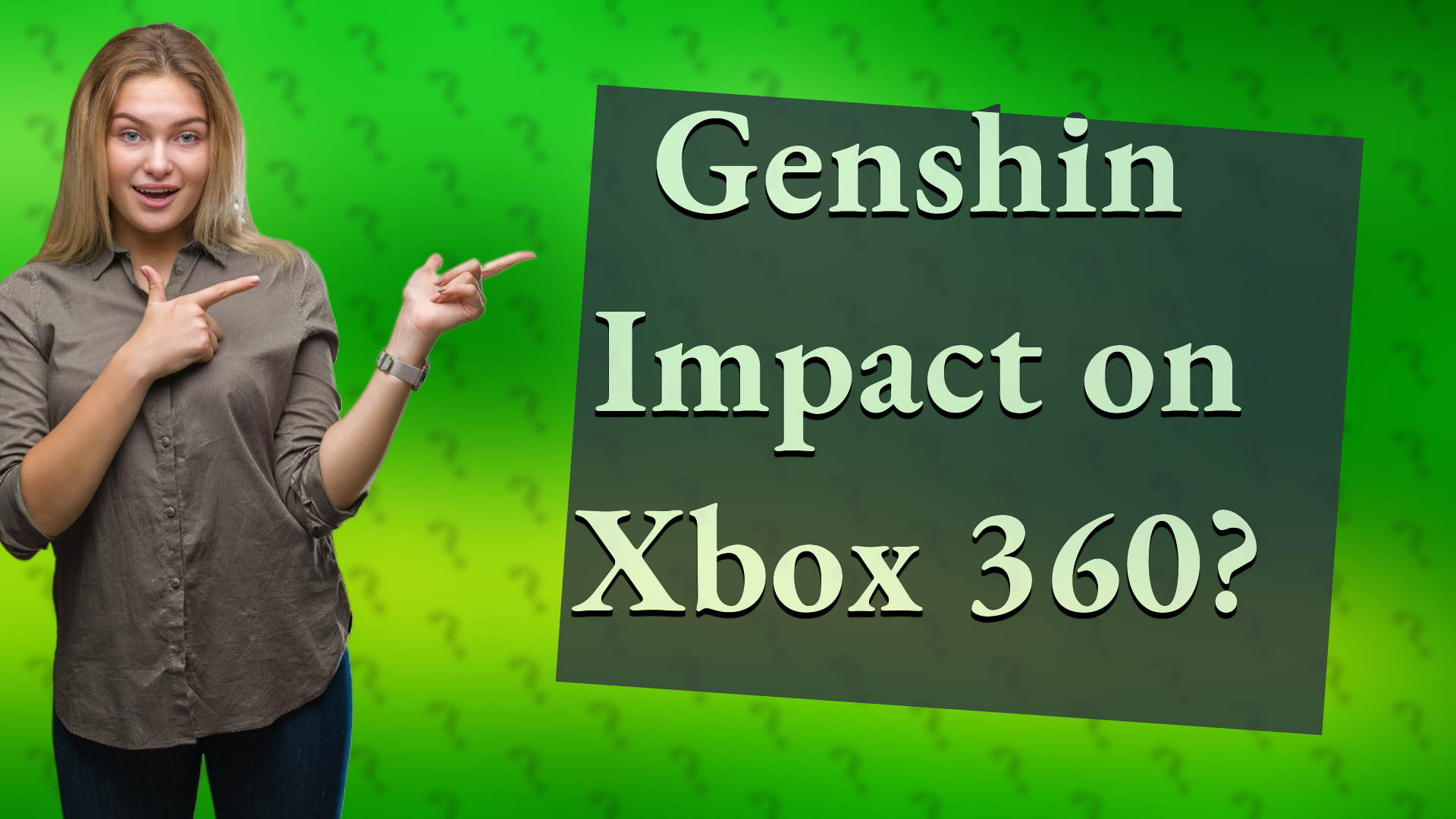 Genshin Impact on Xbox 360?