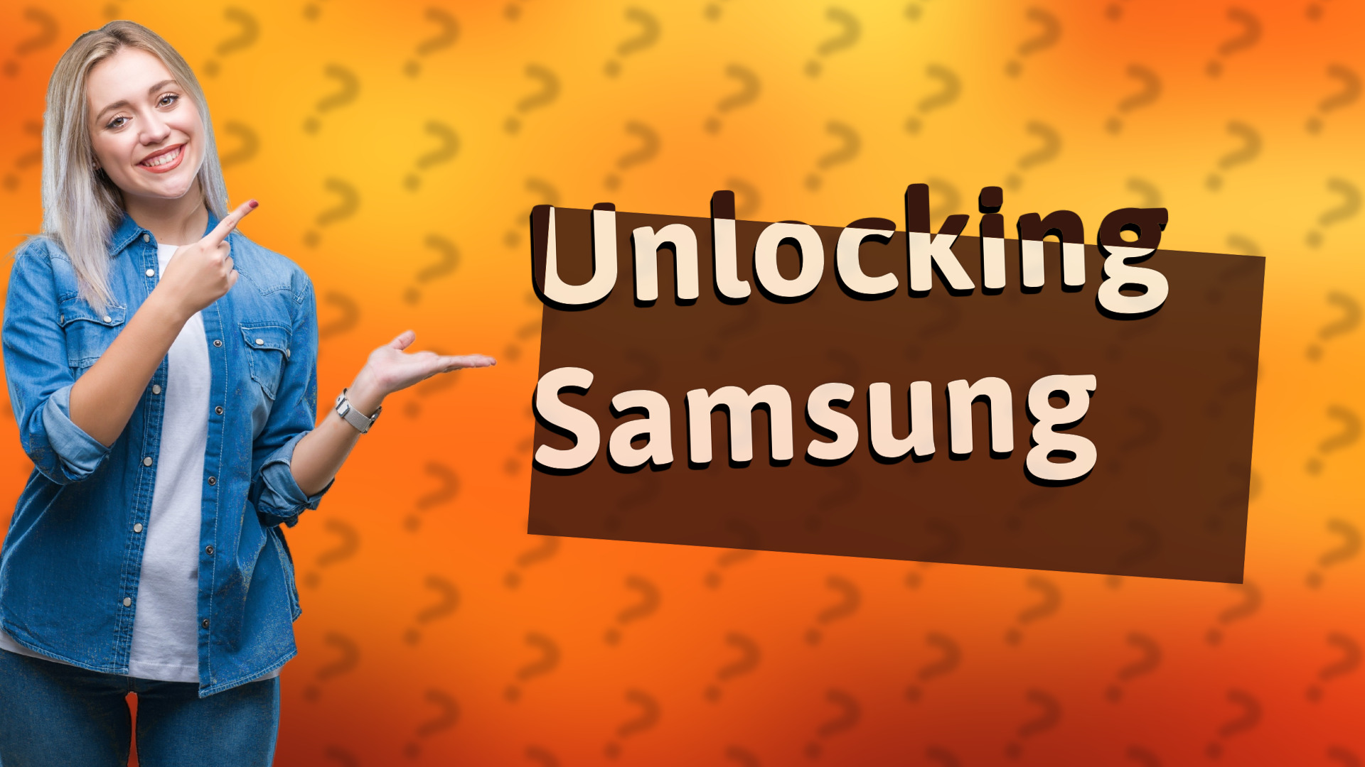Unlocking Samsung