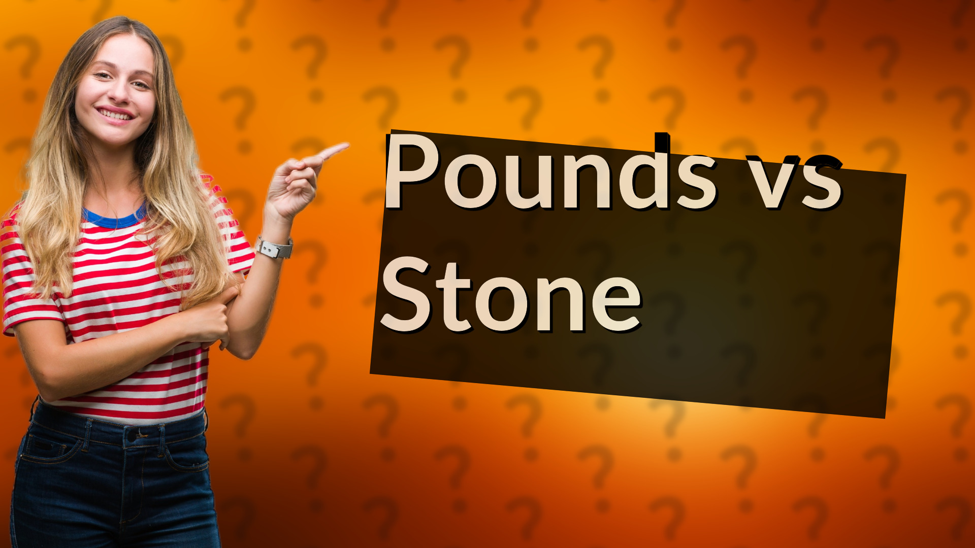 Pounds vs Stone