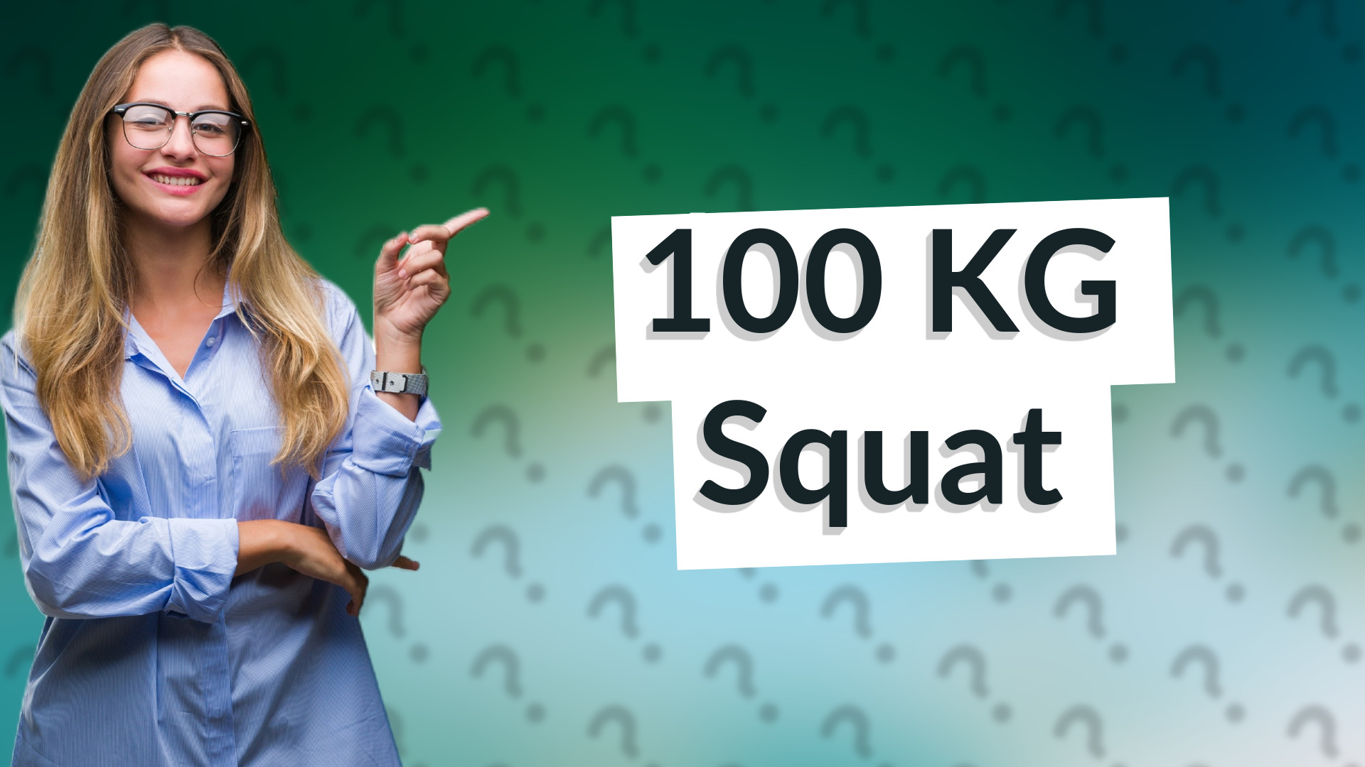 100 KG Squat