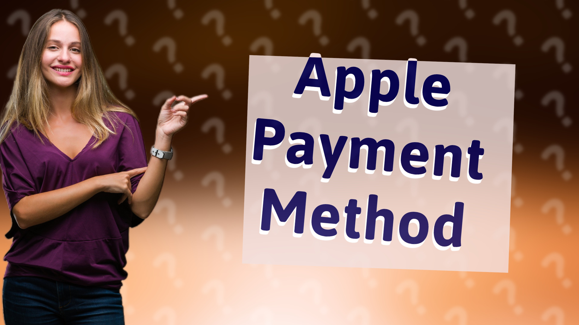 Apple Payment Method