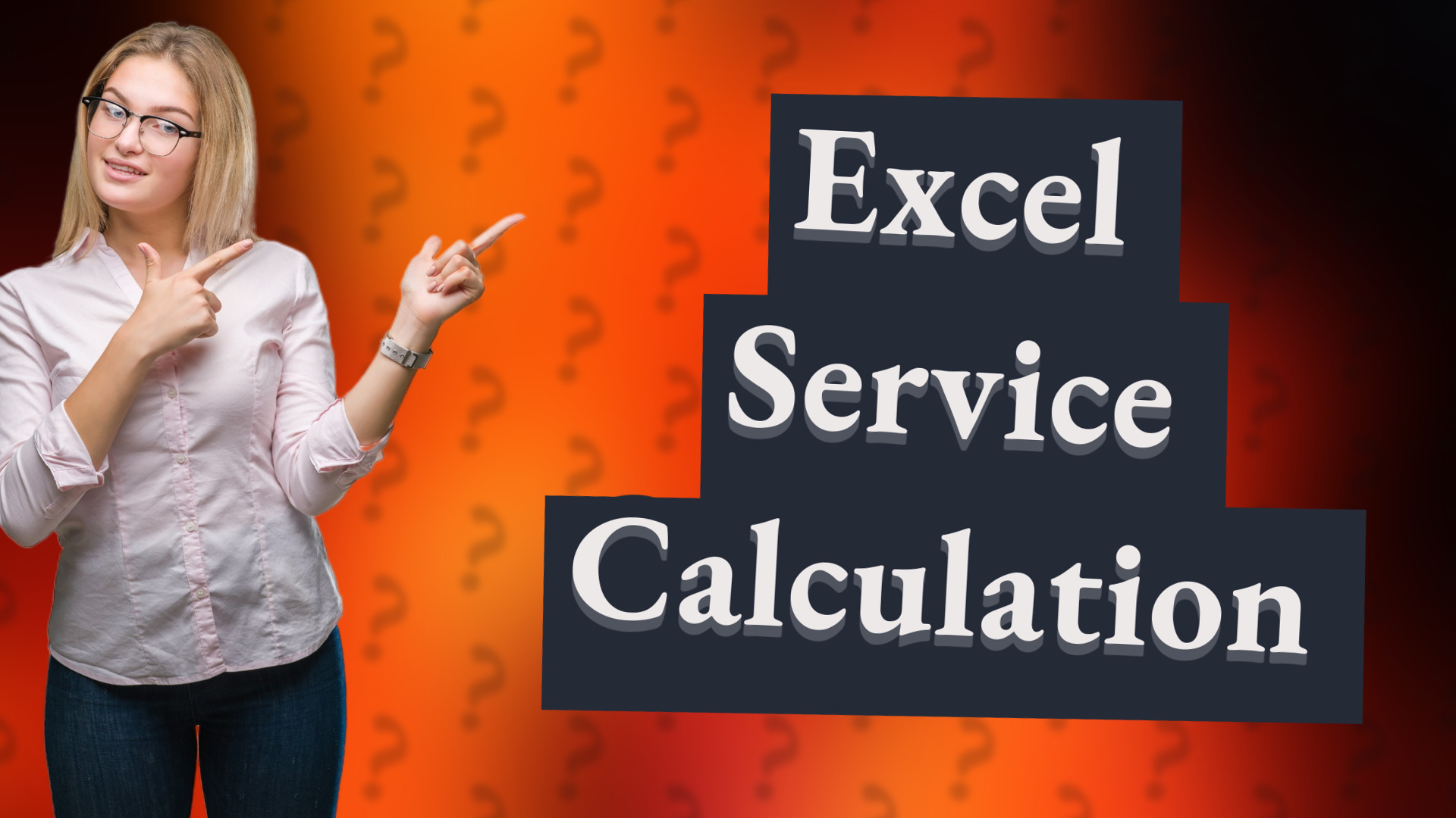 Excel Service Calculation