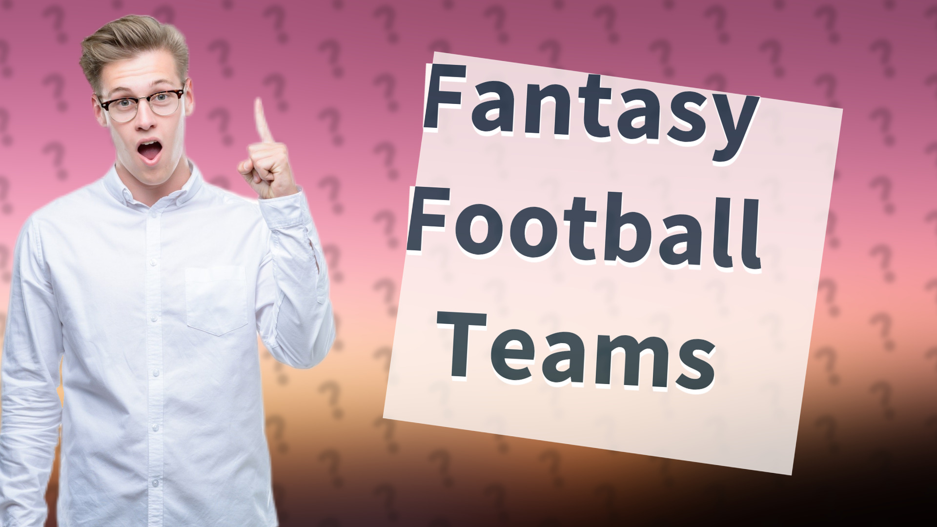 Fantasy Football Teams