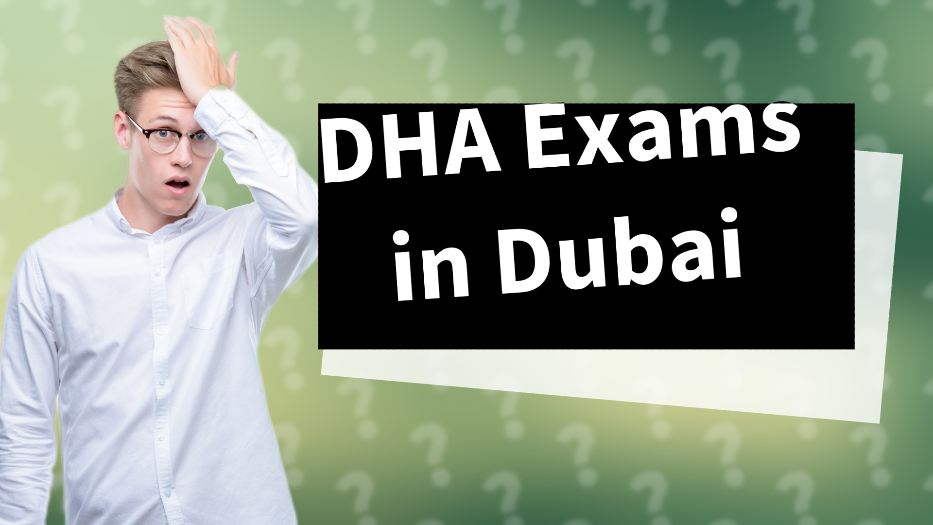 DHA Exams in Dubai