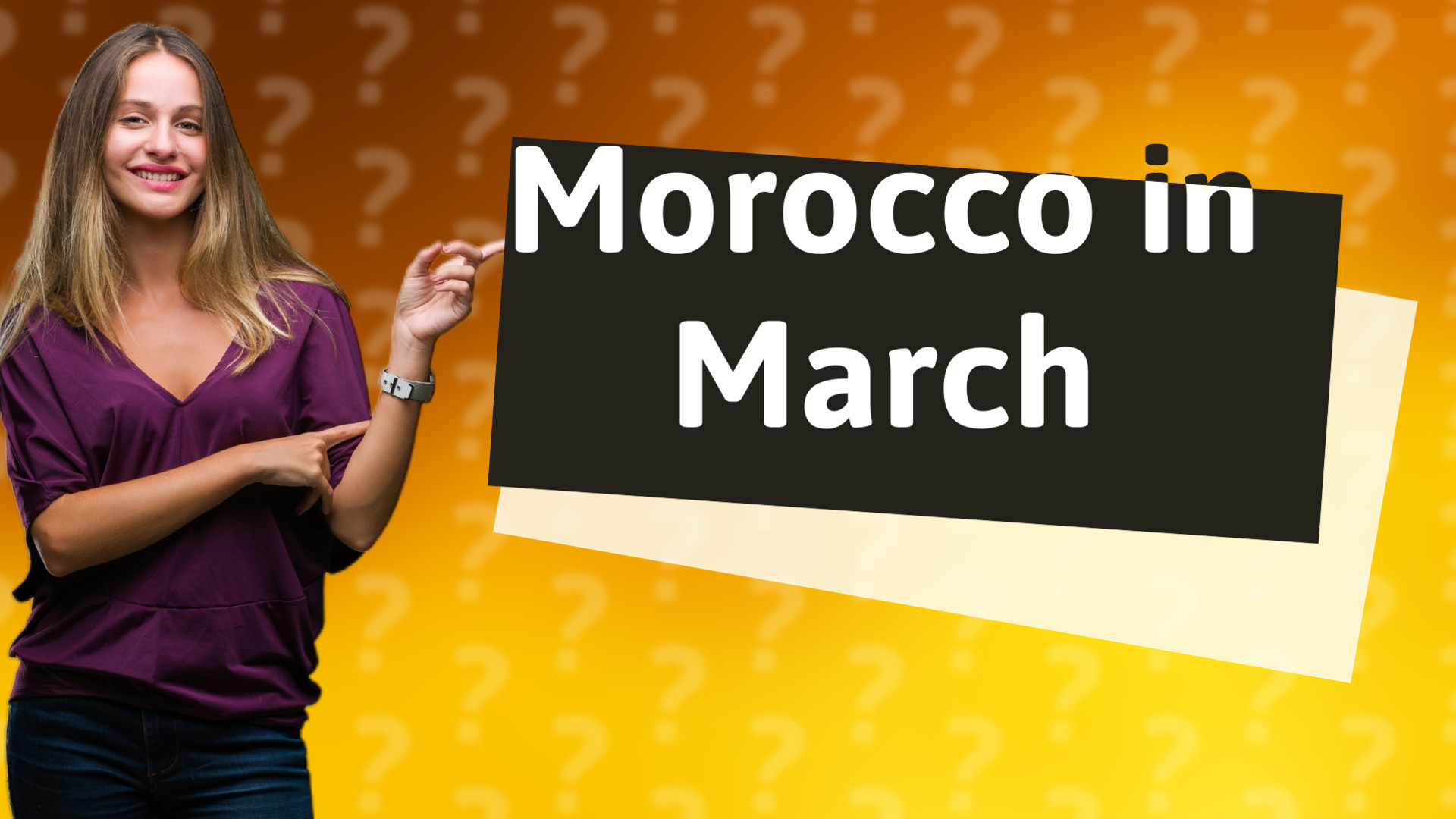 Morocco in March