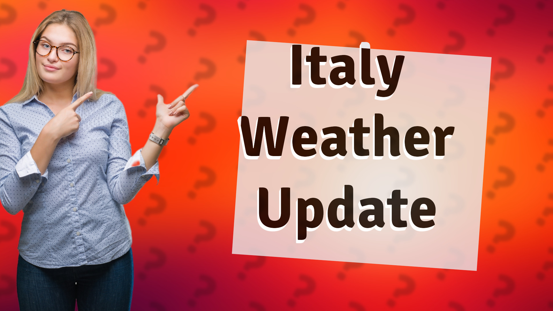 Italy Weather Update