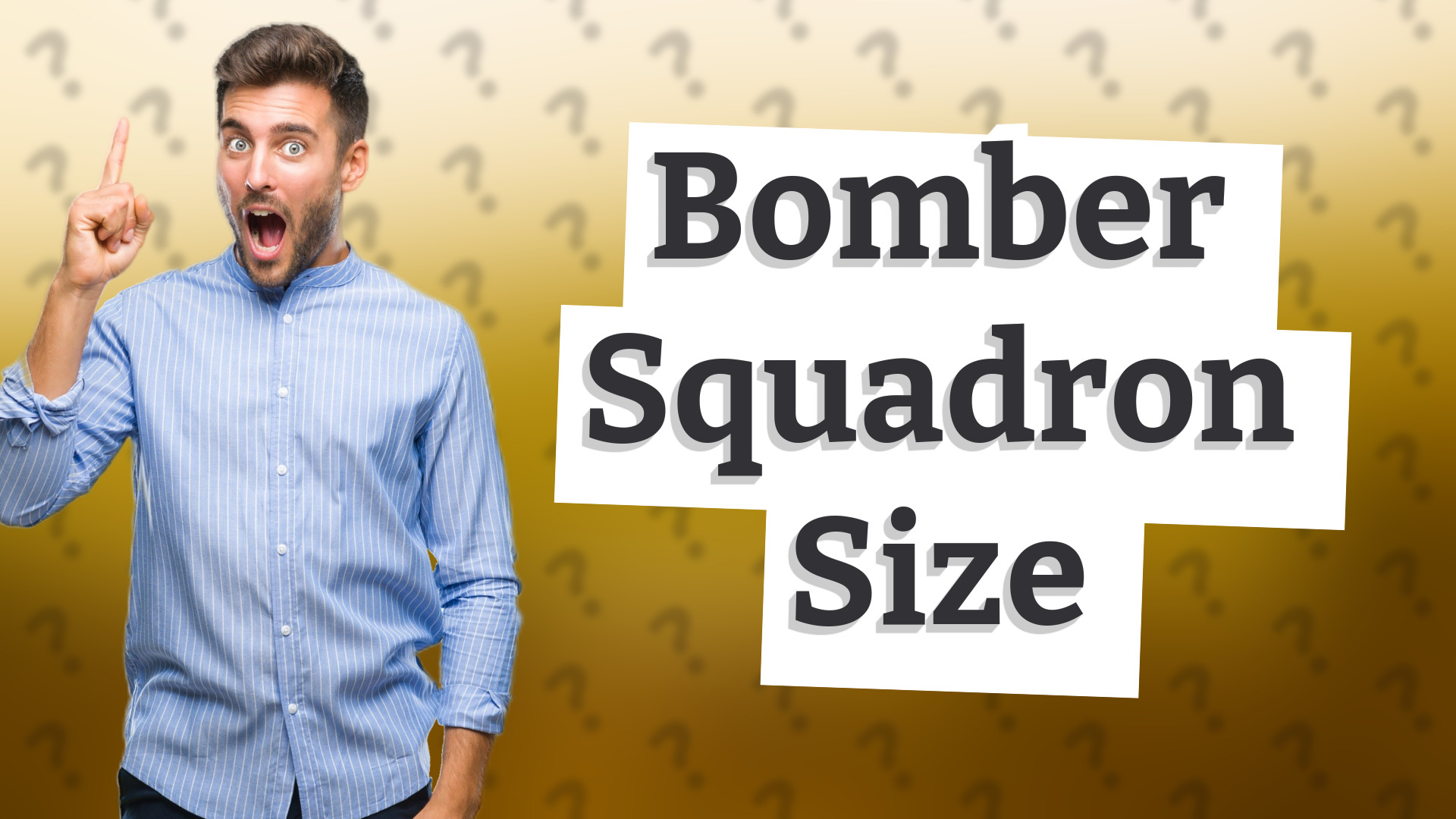 Bomber Squadron Size