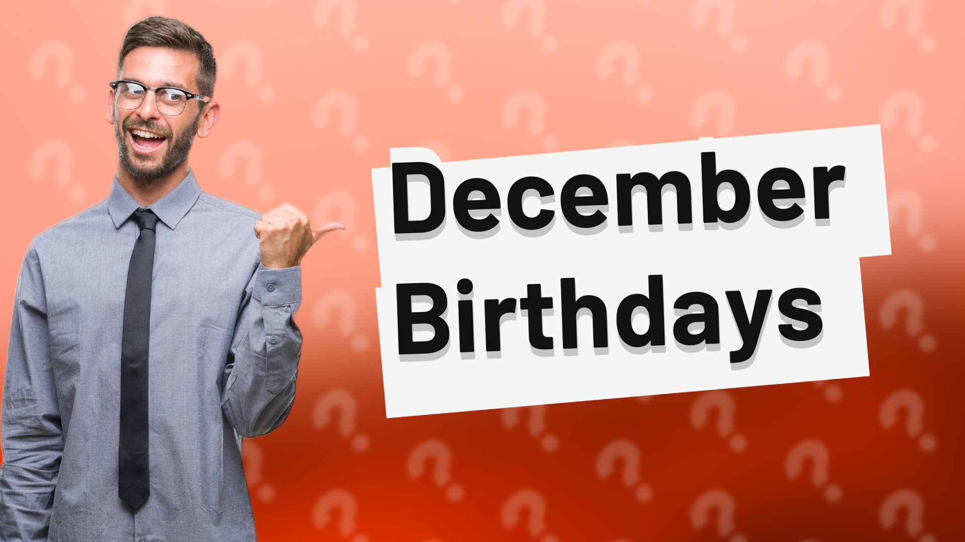 December Birthdays