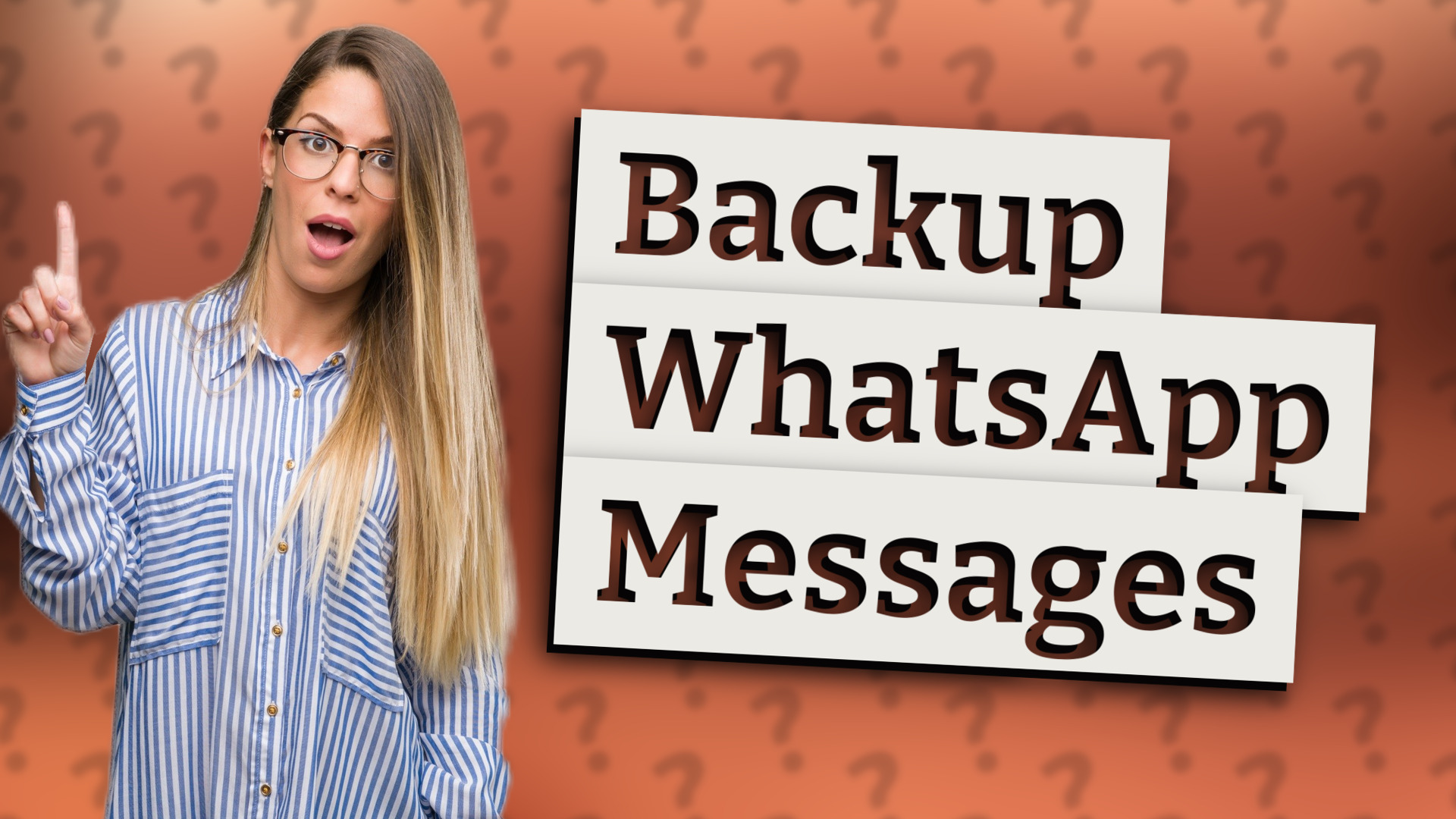 Backup WhatsApp Messages