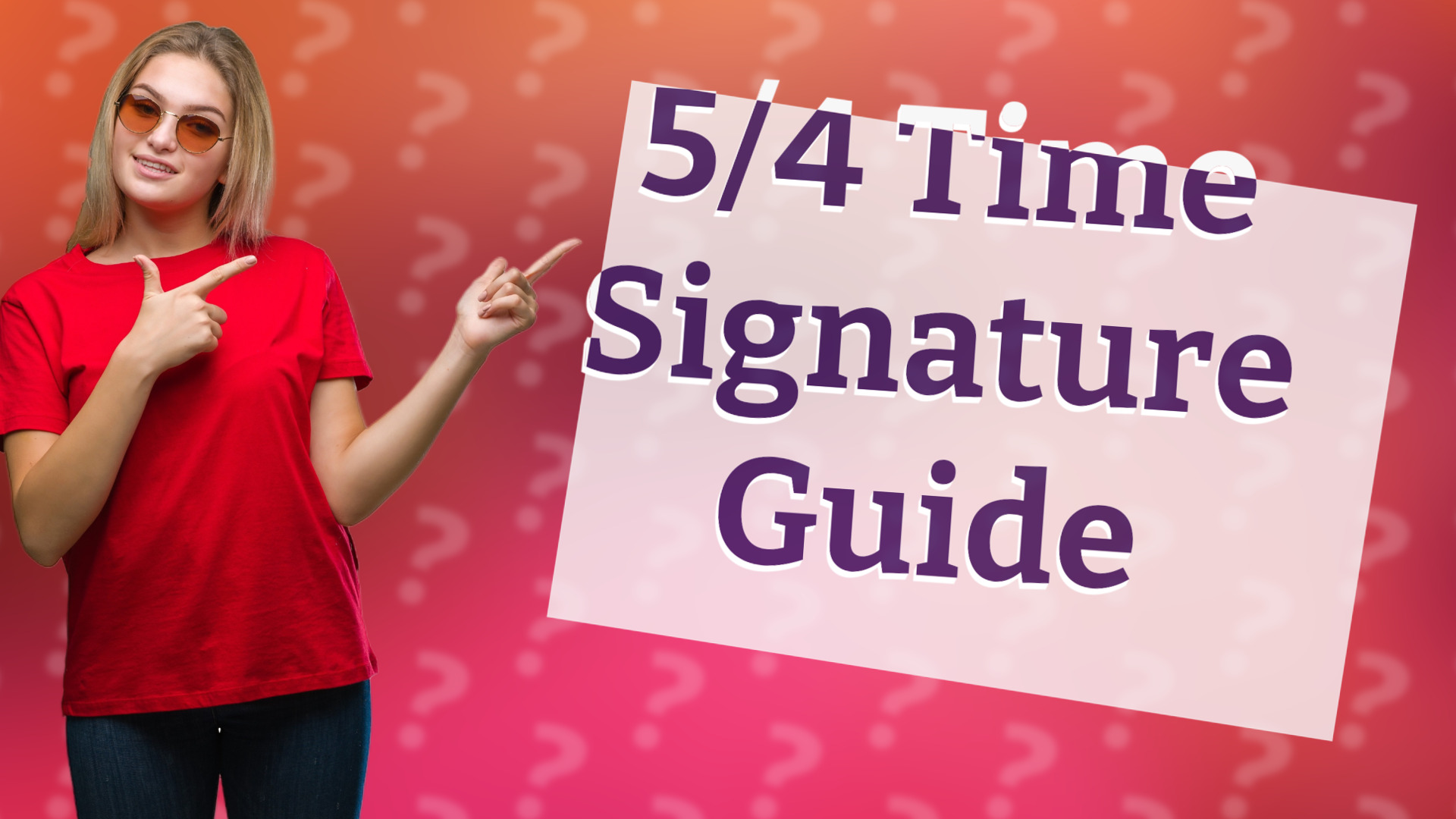 5/4 Time Signature Guide