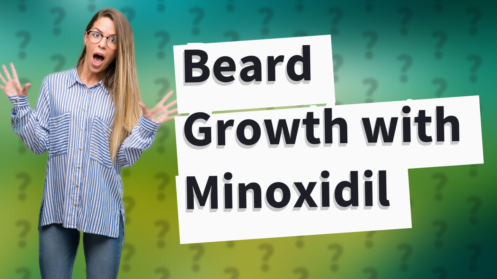 Beard Growth with Minoxidil