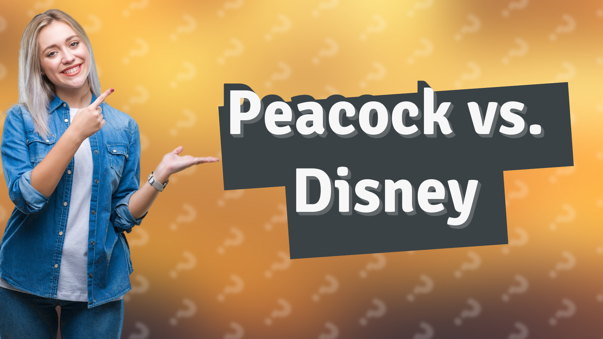 Peacock vs. Disney