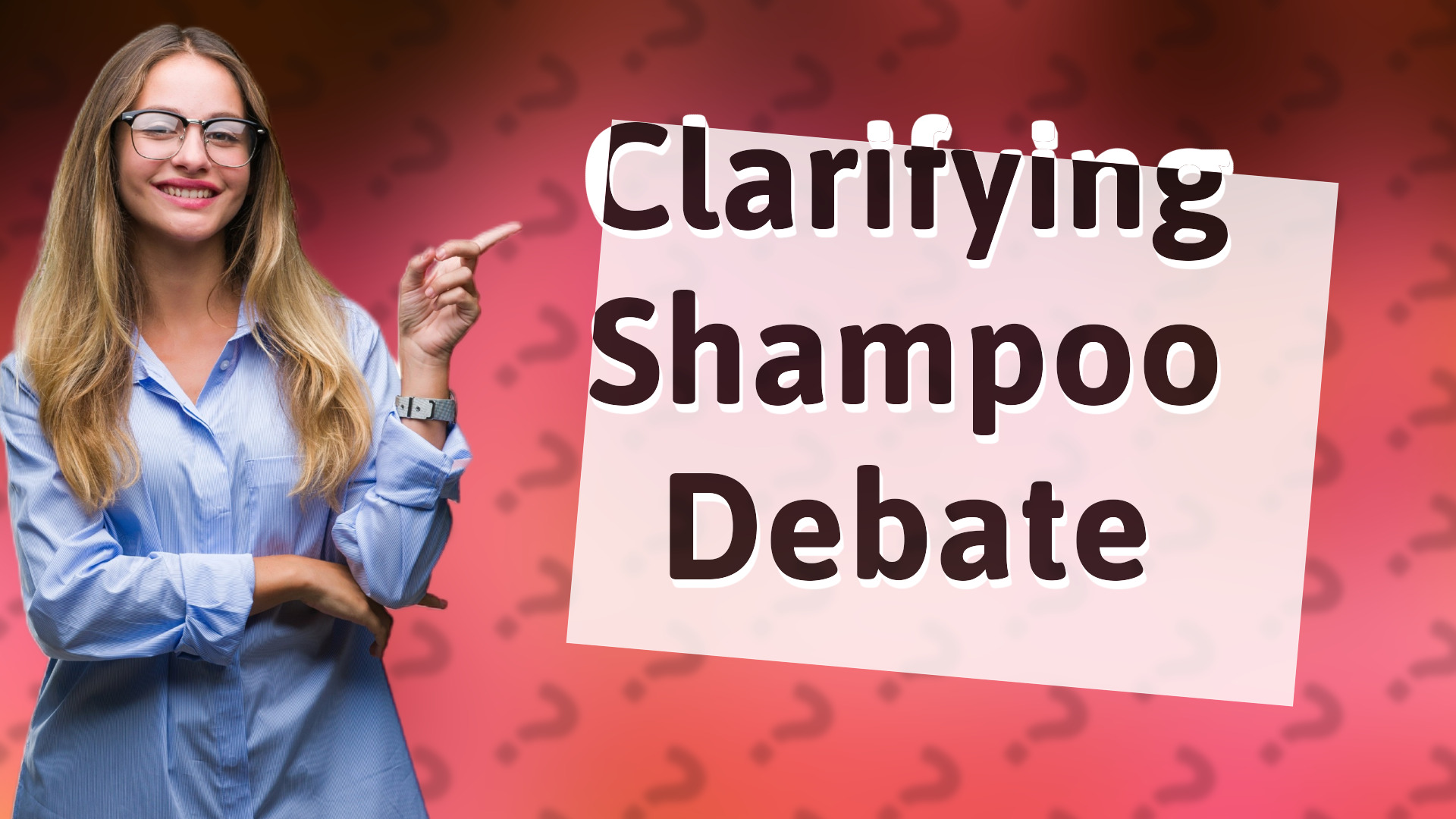 Clarifying Shampoo Debate