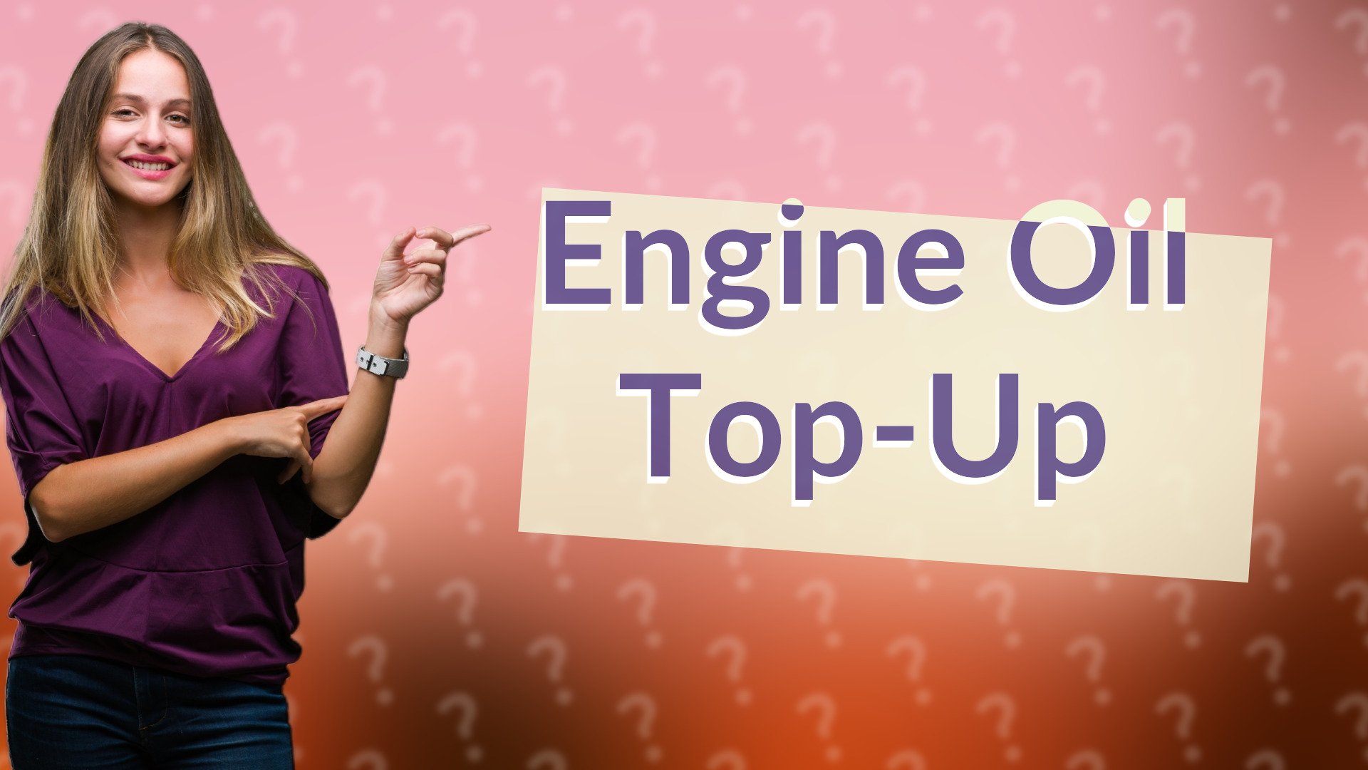Engine Oil Top-Up