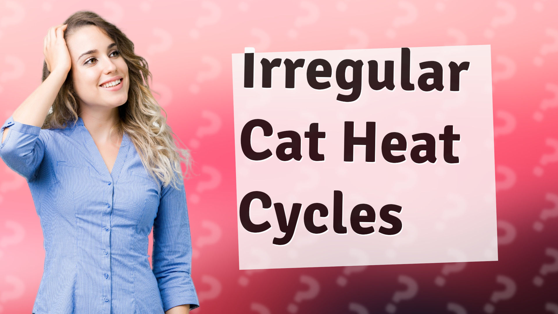 Irregular Cat Heat Cycles