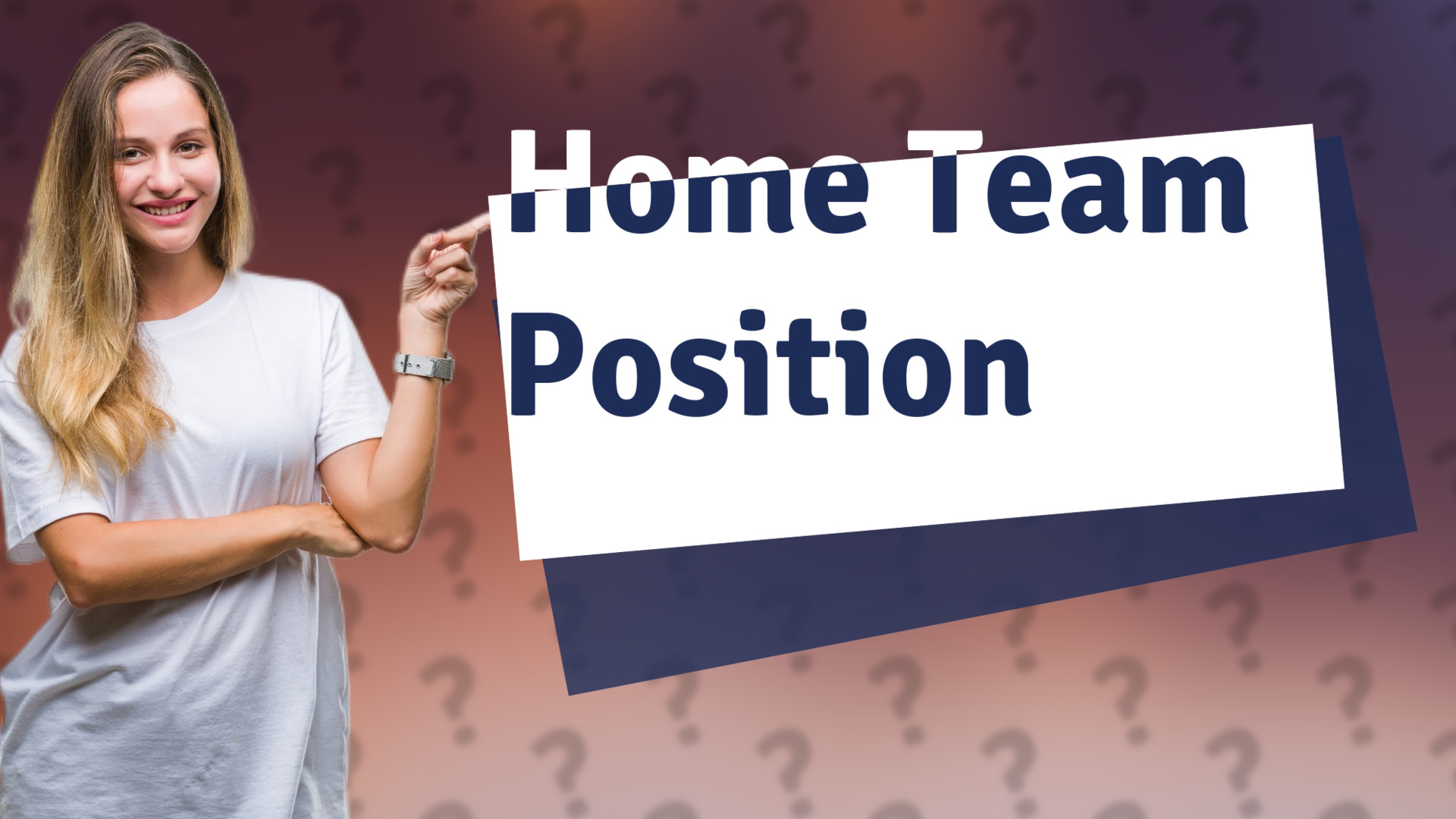 Home Team Position