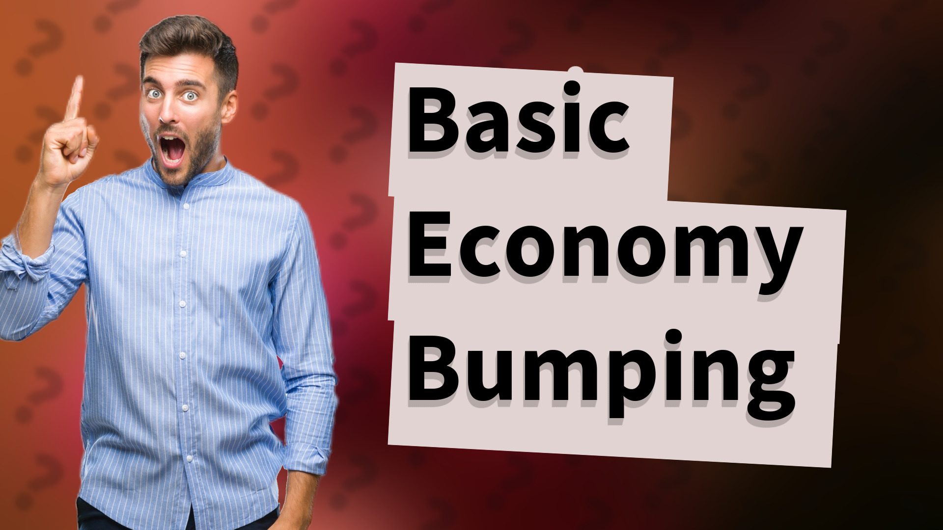 Basic Economy Bumping