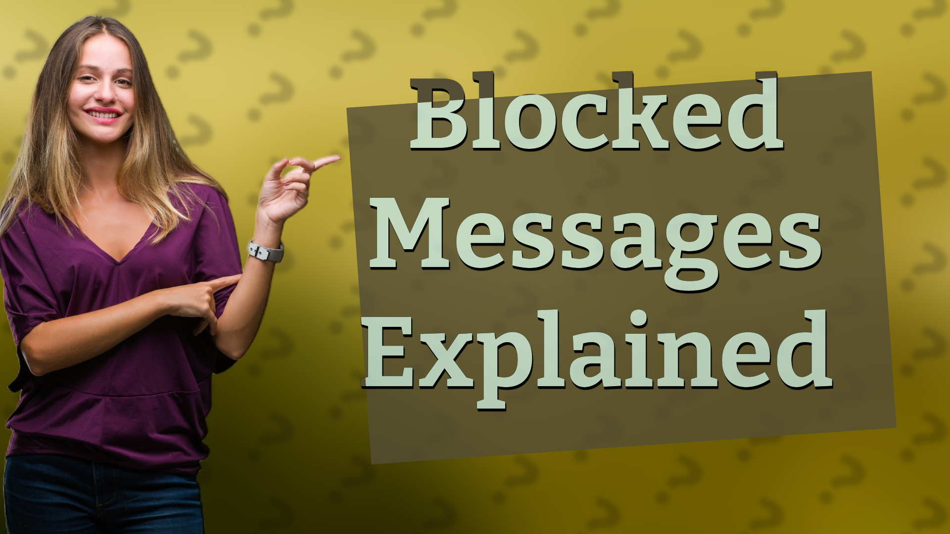 Blocked Messages Explained