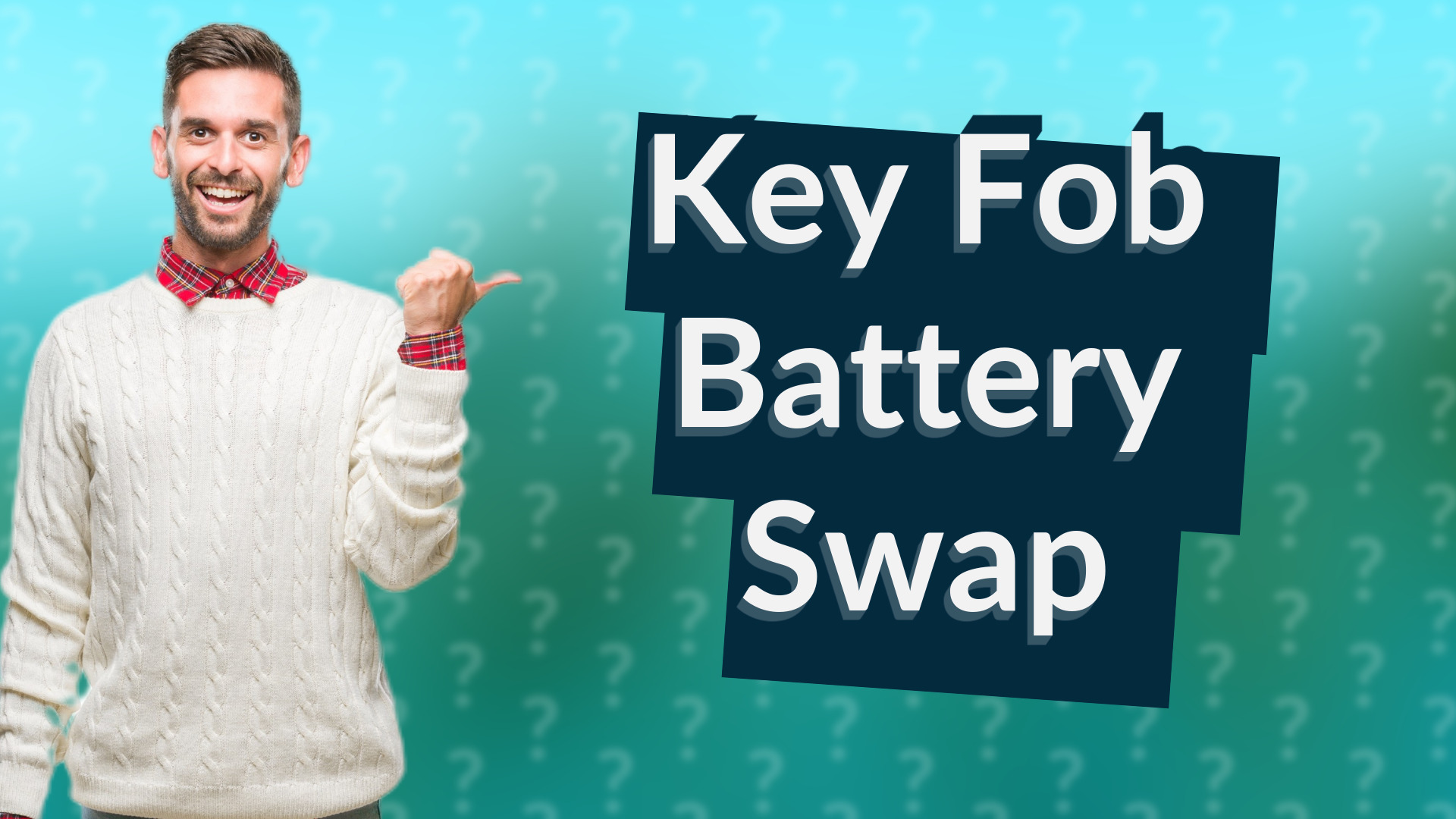 Key Fob Battery Swap