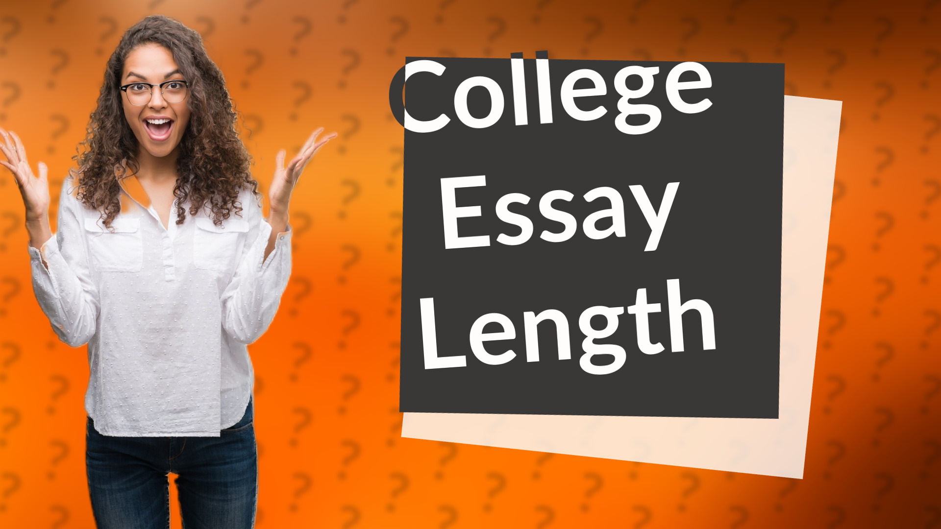 College Essay Length