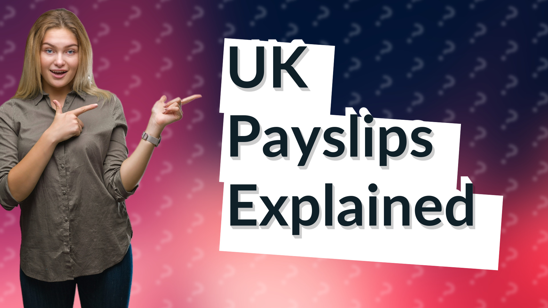 UK Payslips Explained