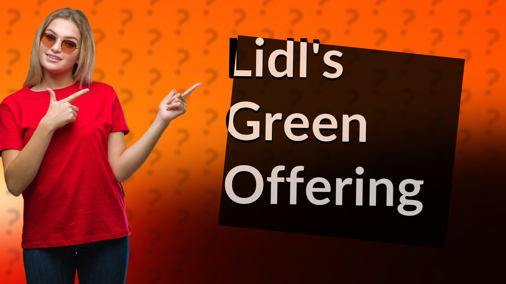 Lidl's Green Offering