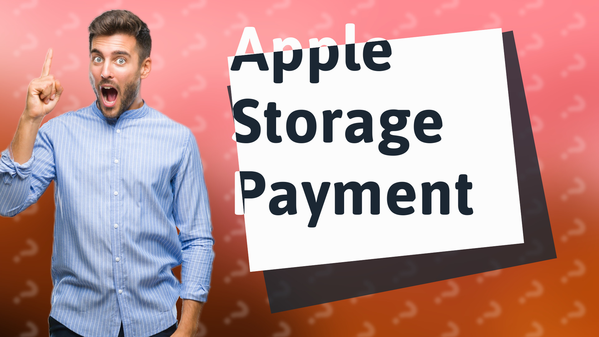 Apple Storage Payment
