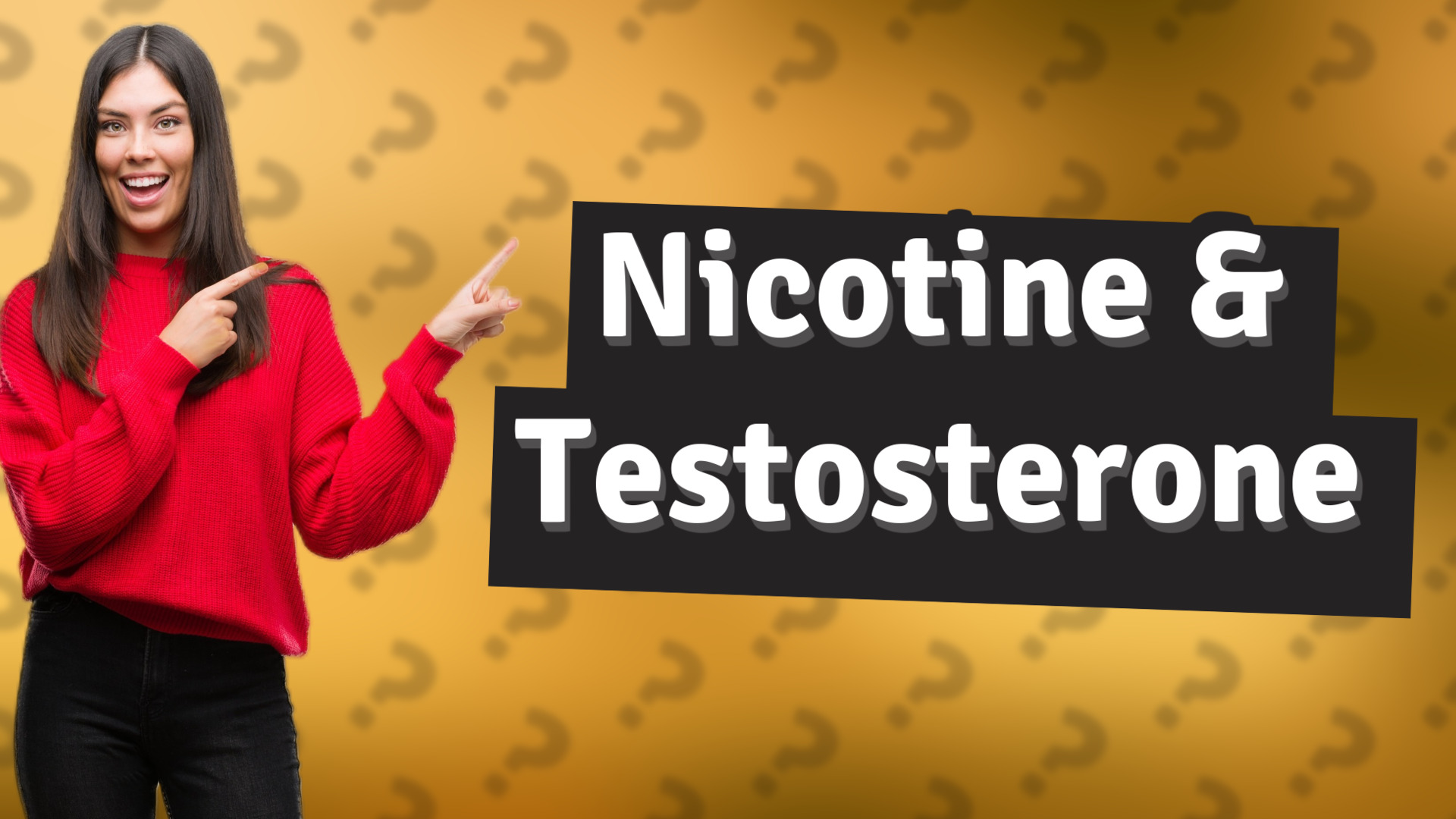 Nicotine & Testosterone