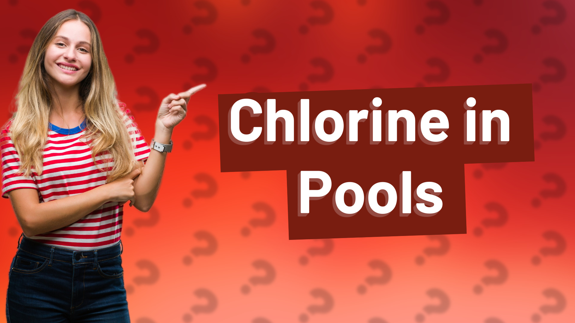 Chlorine in Pools