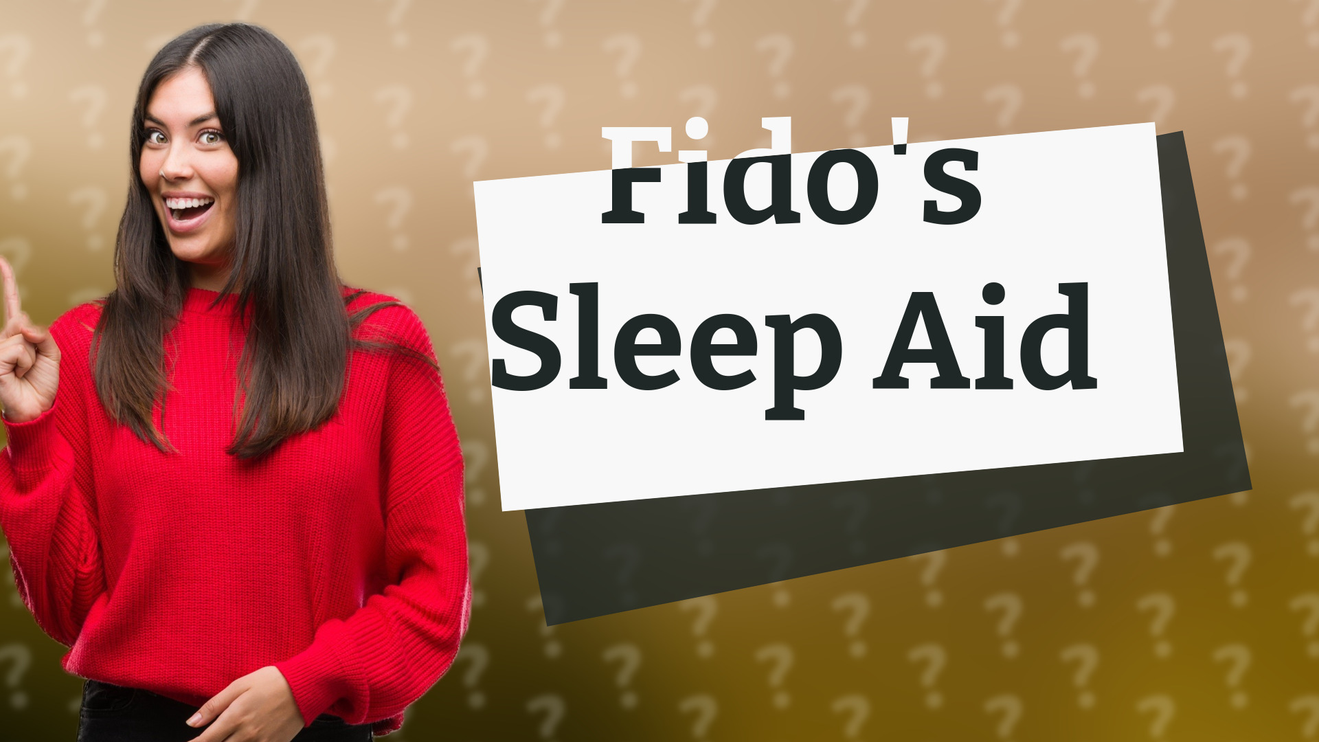 Fido's Sleep Aid