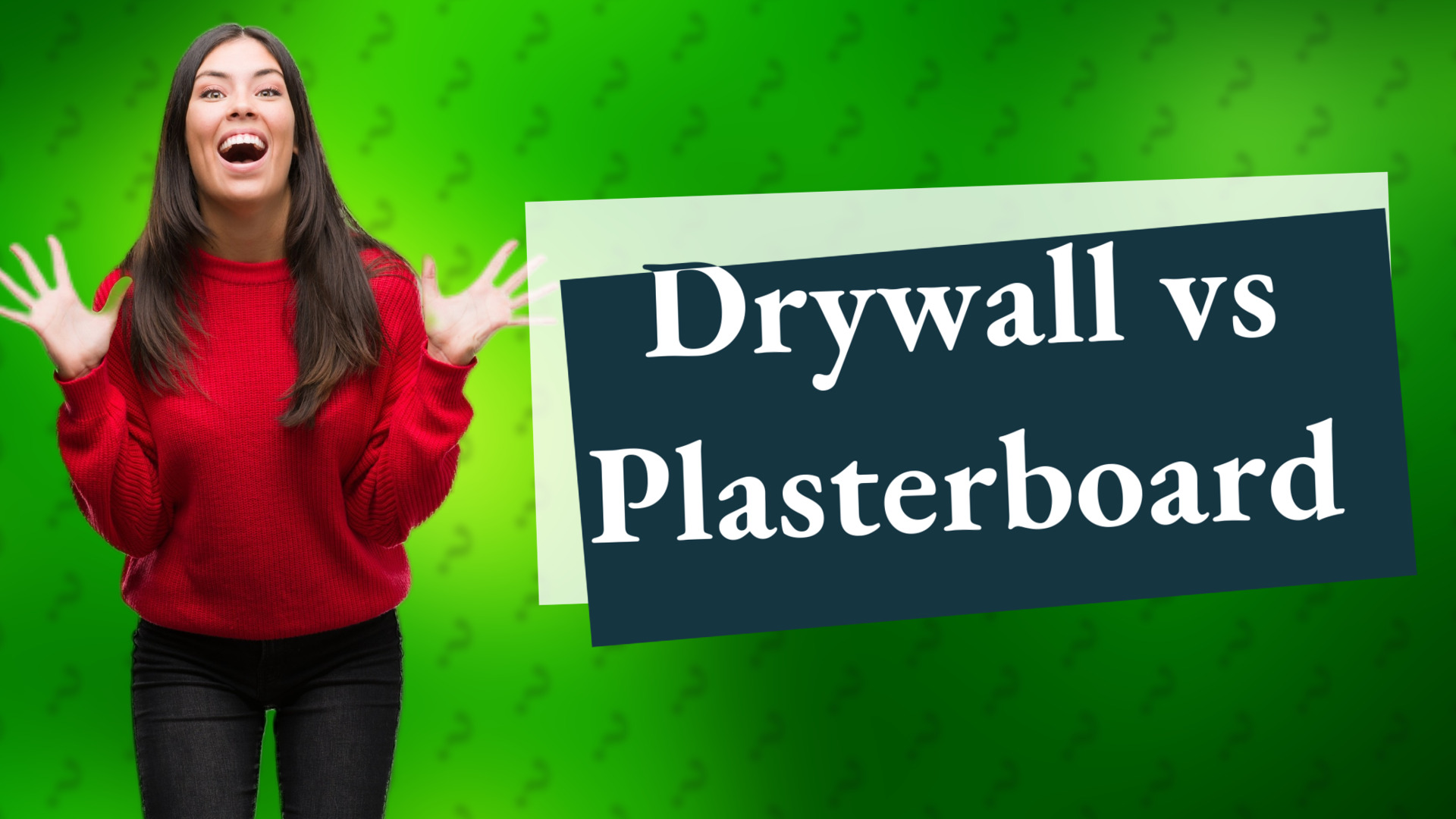Drywall vs Plasterboard