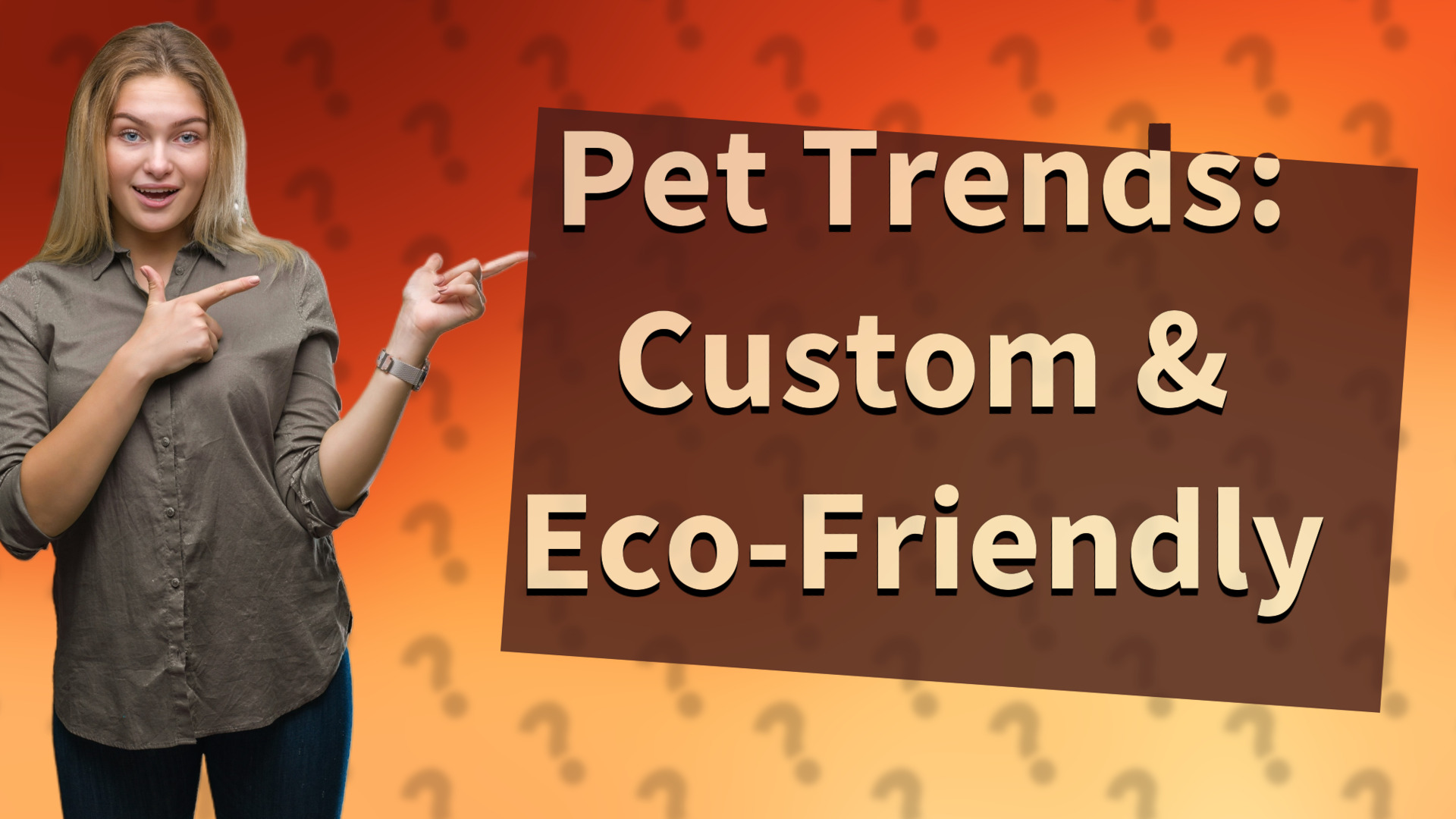 Pet Trends: Custom & Eco-Friendly