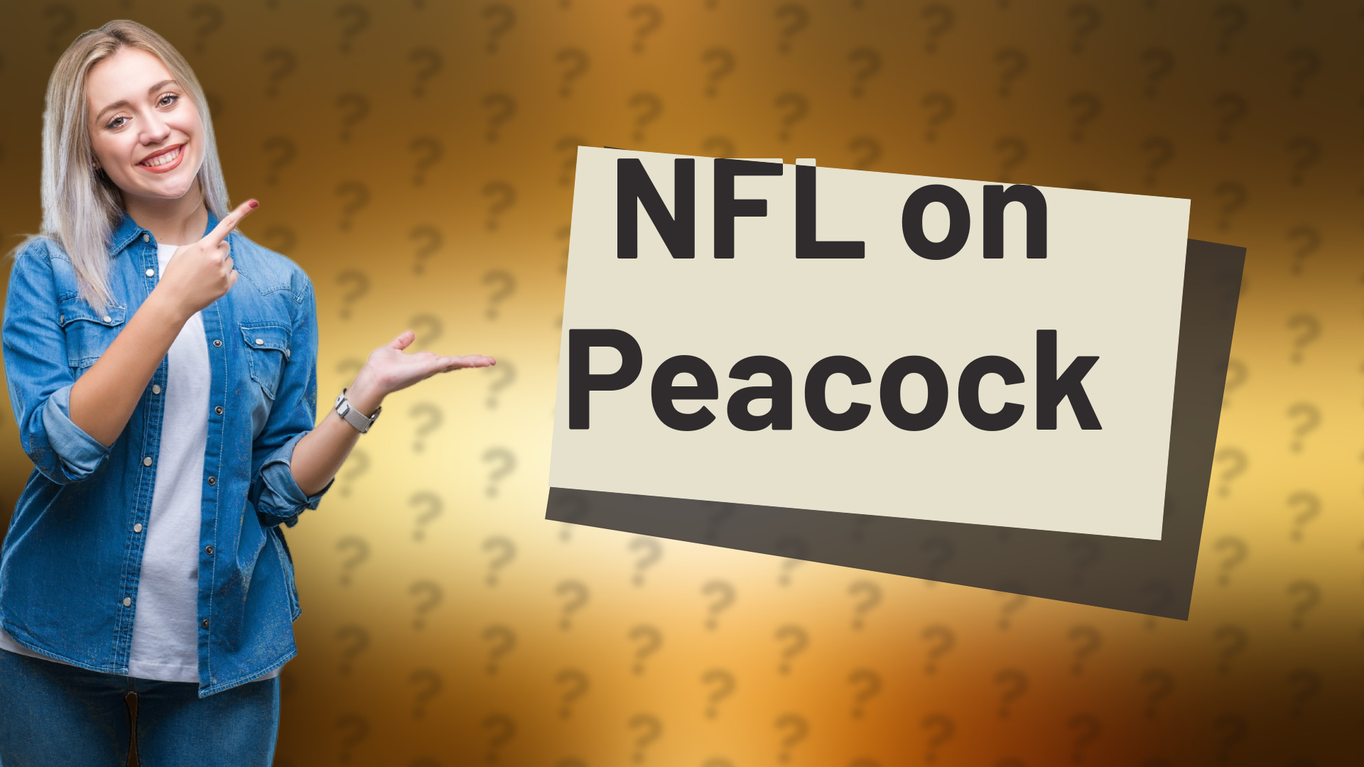NFL on Peacock