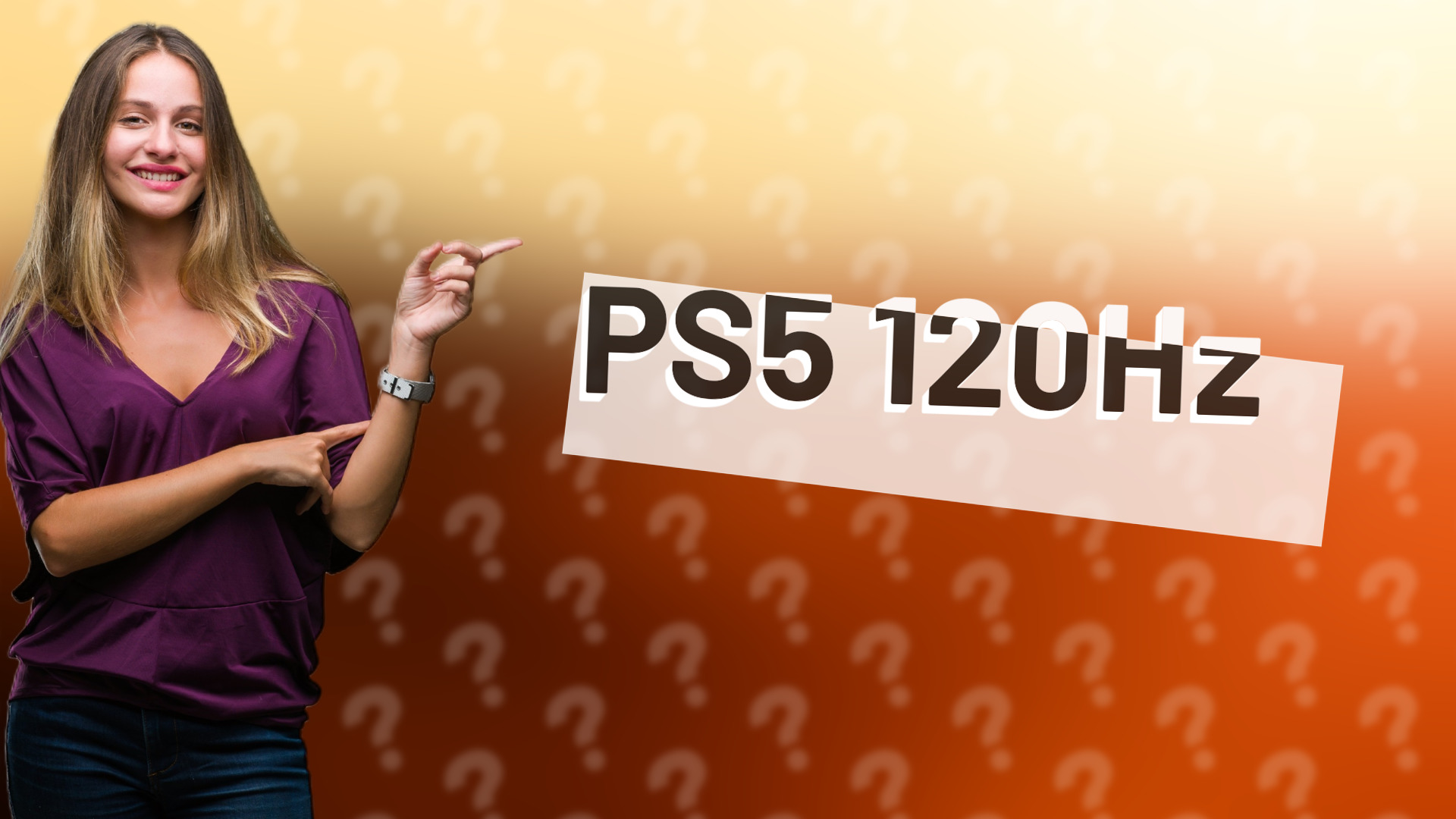 PS5 120Hz