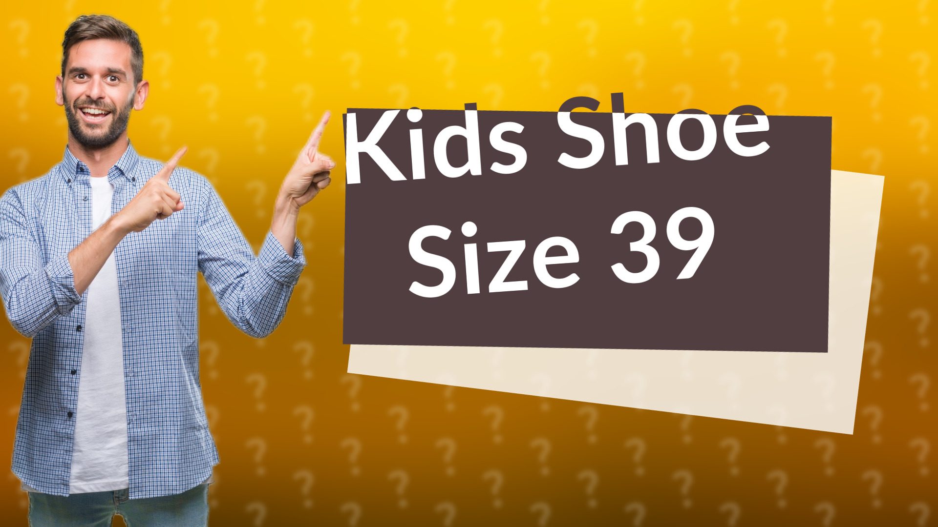 Kids Shoe Size 39